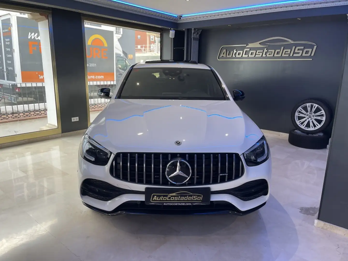 Mercedes-Benz GLC 43 AMG Coupé 4Matic Speedshift TCT 9G Blanco - 1