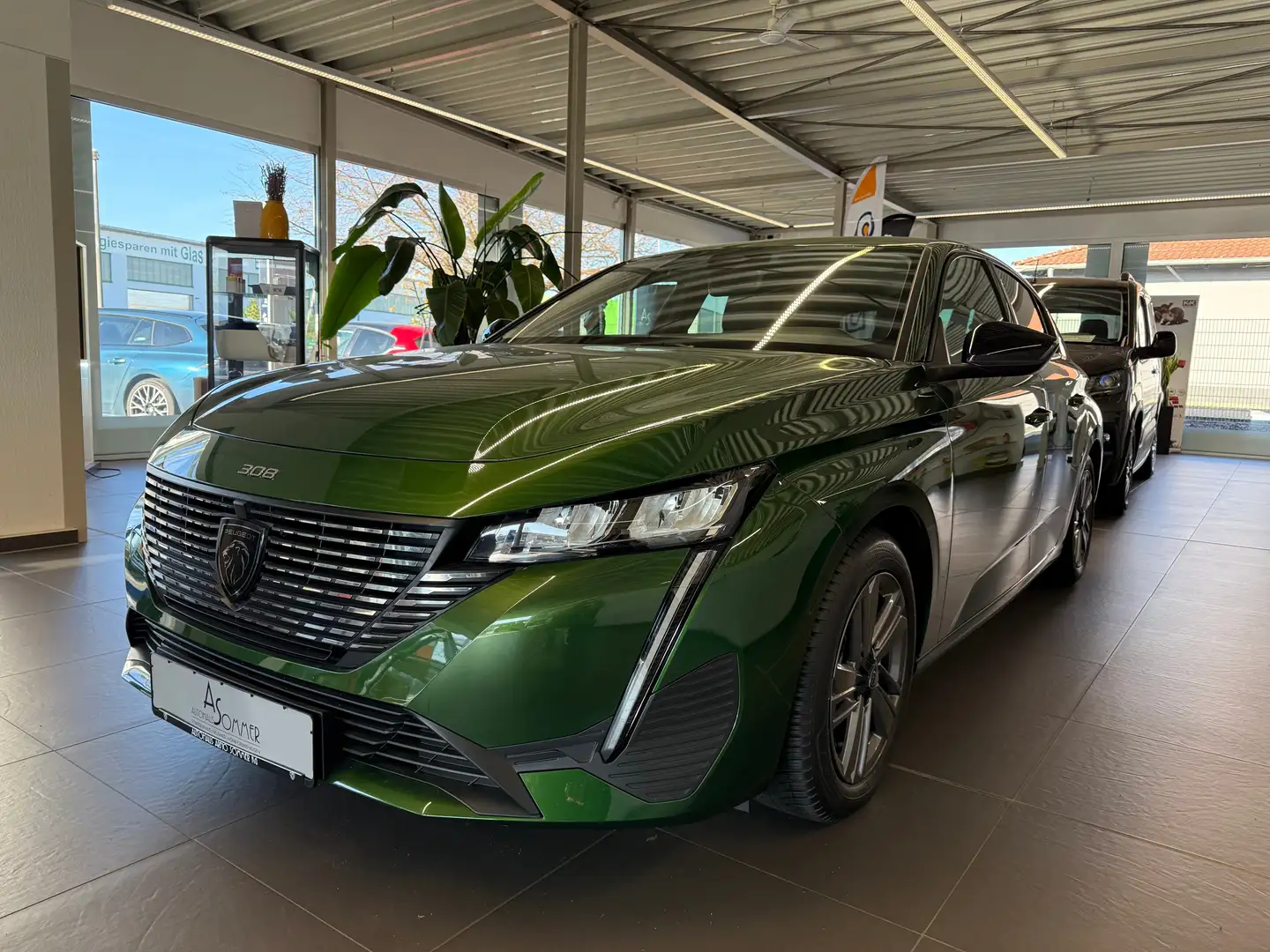 Peugeot 308 Allure Puretech 130 EAT8 Grün - 1