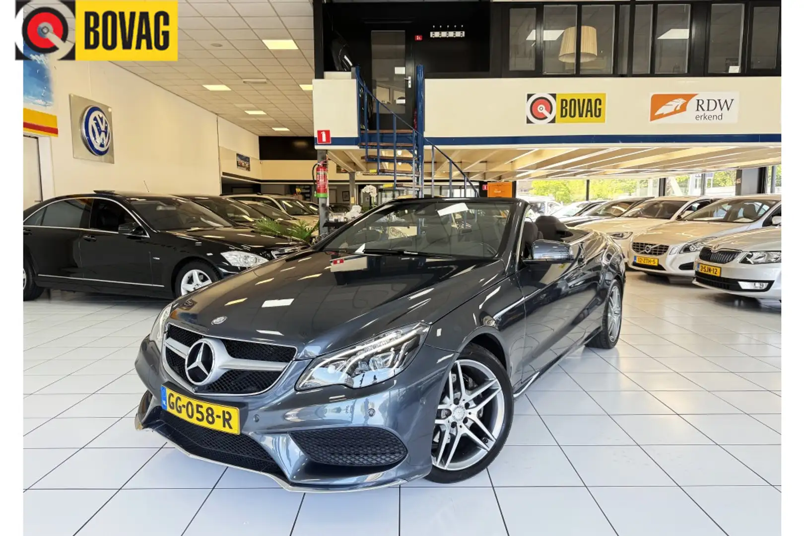 Mercedes-Benz E 200 Cabrio Amg Pakket Bovag Garantie Cabriolet Grijs - 1