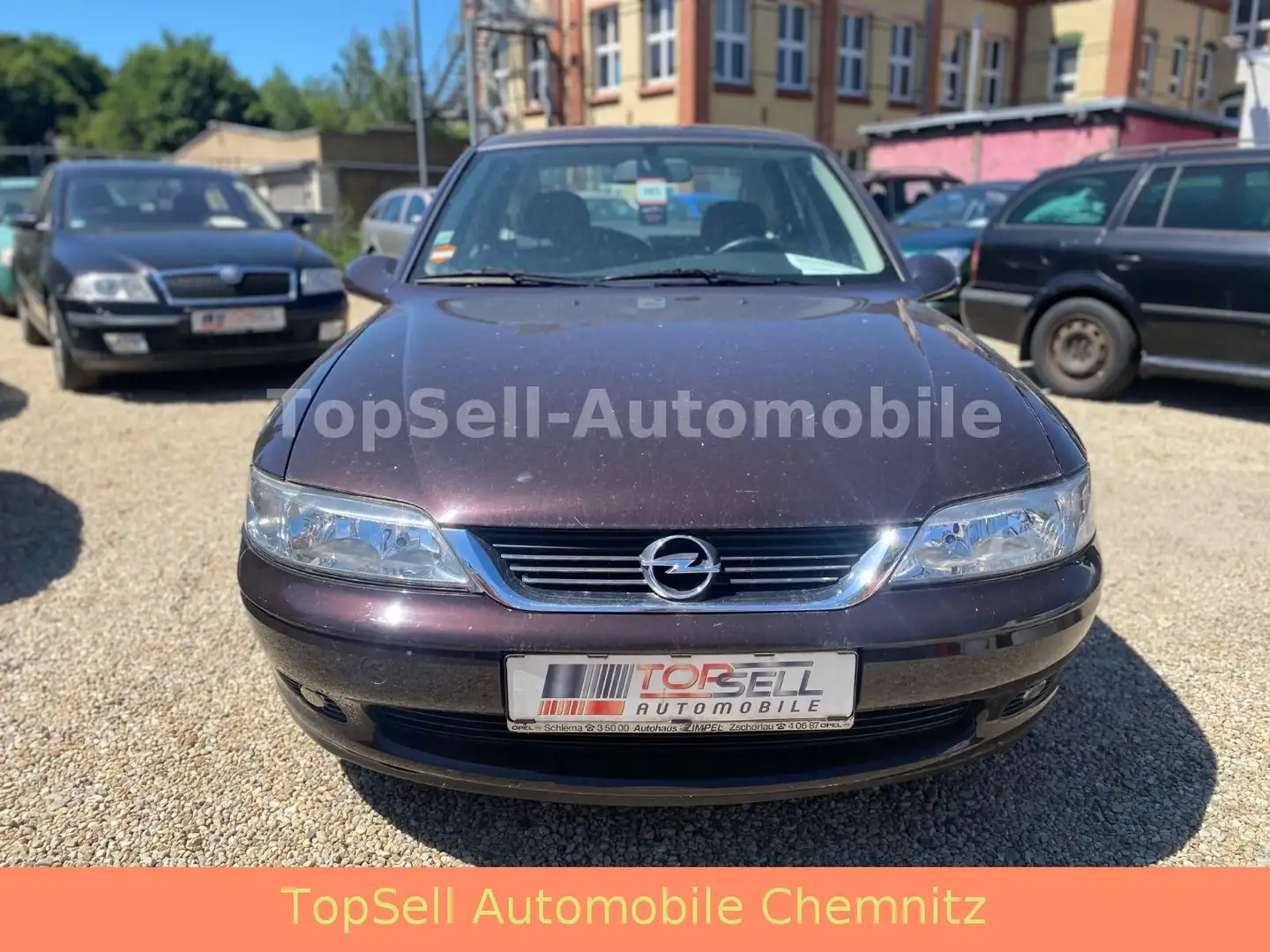 Opel Vectra B 1.6 16V Comfort 1.Hand Klima Alufelgen Marrón - 1