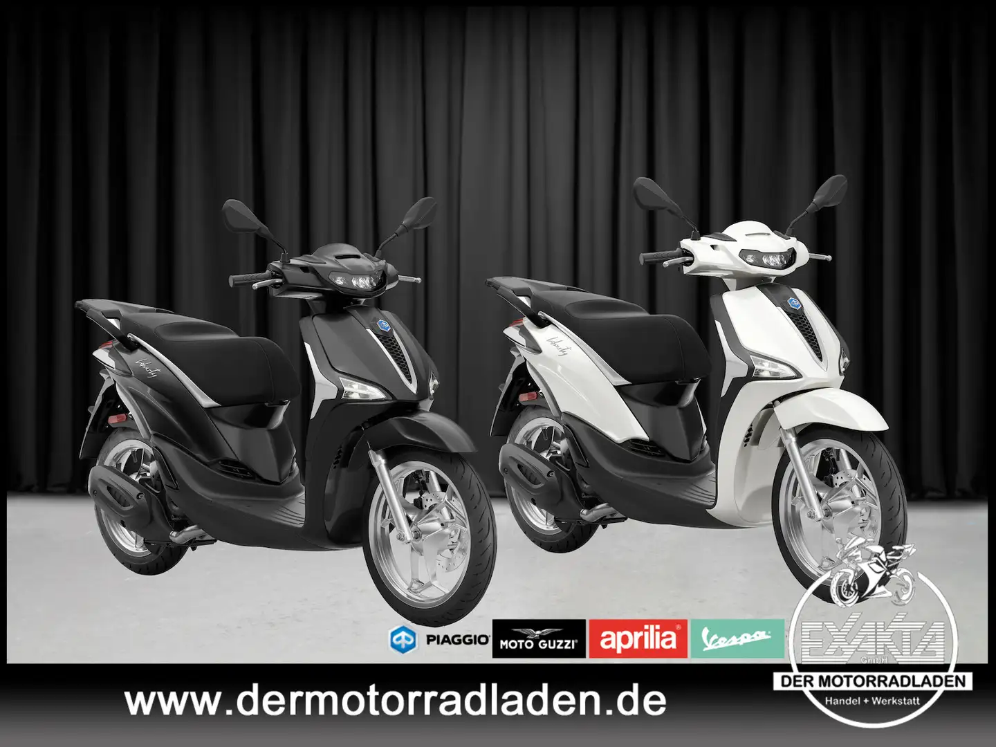 Piaggio Liberty 50 Liberty 50 E5+ // 2x Farben // 0% Finanzierung Zwart - 1