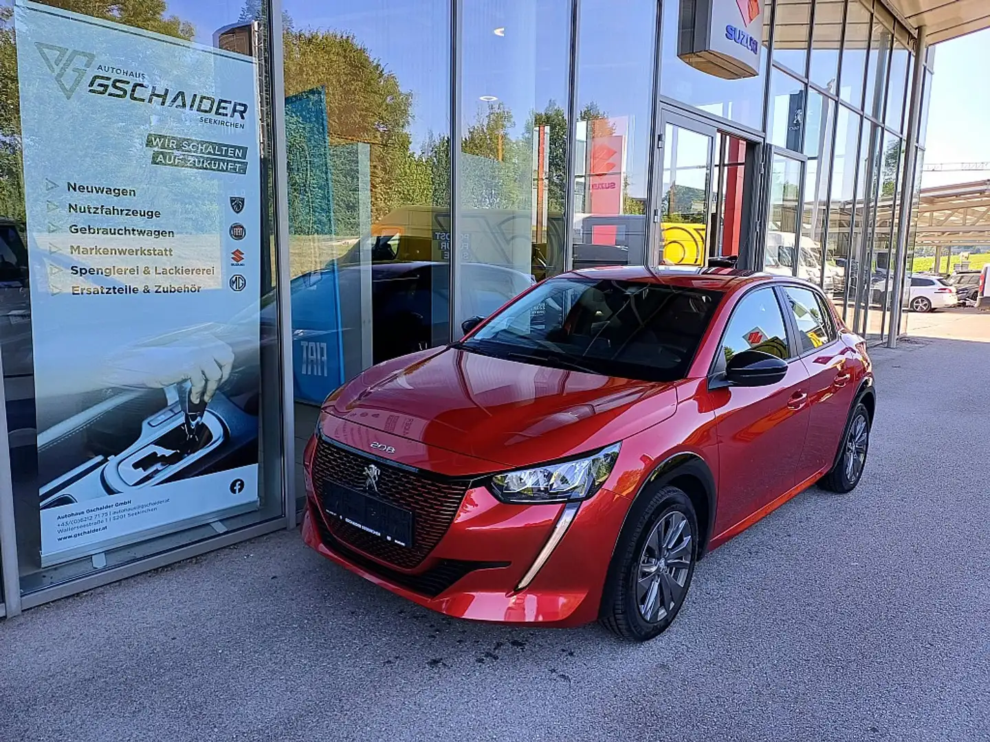 Peugeot e-208 50kWh Active Pack Rot - 1