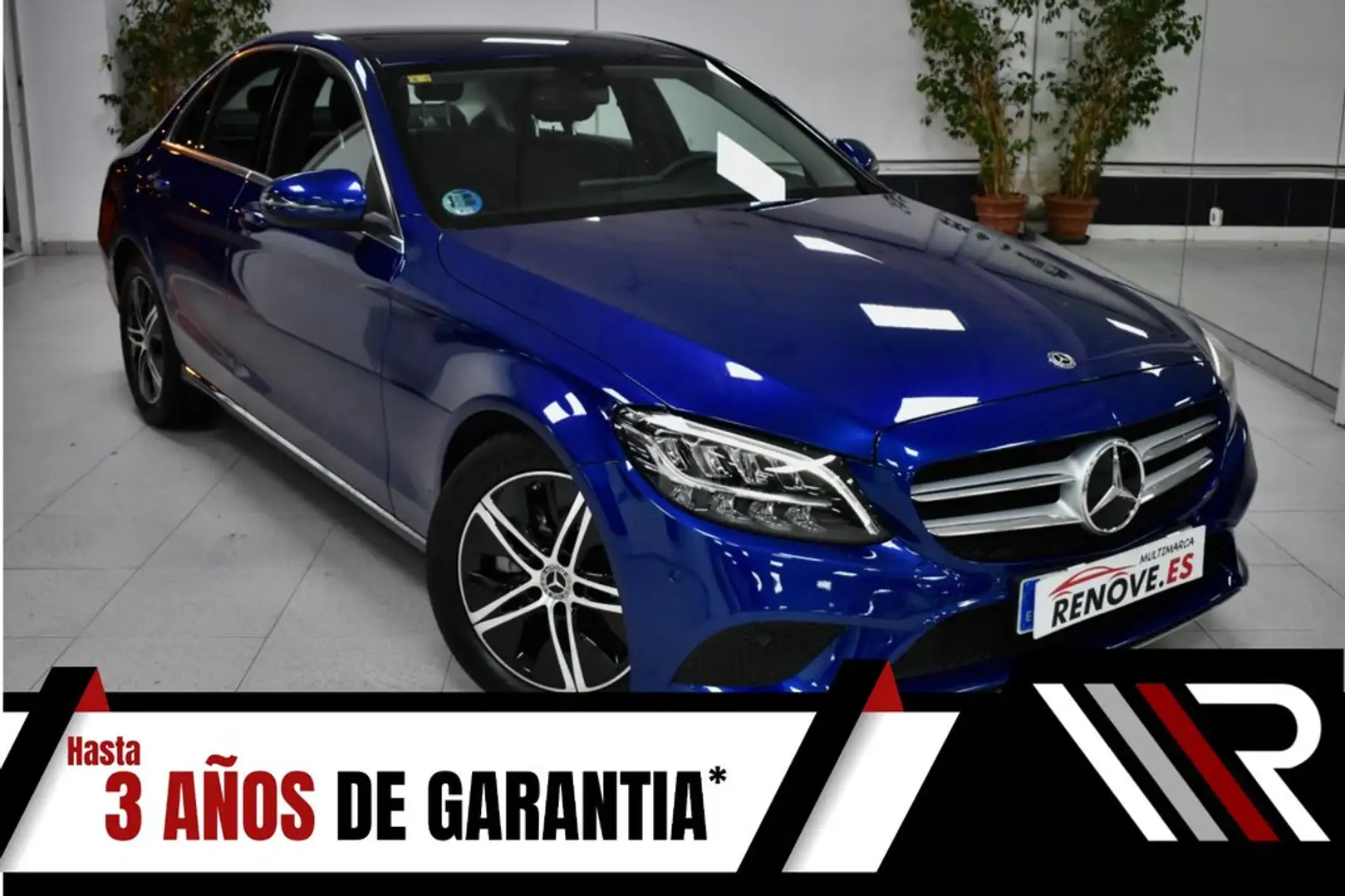 Mercedes-Benz C 200 Bleu - 1