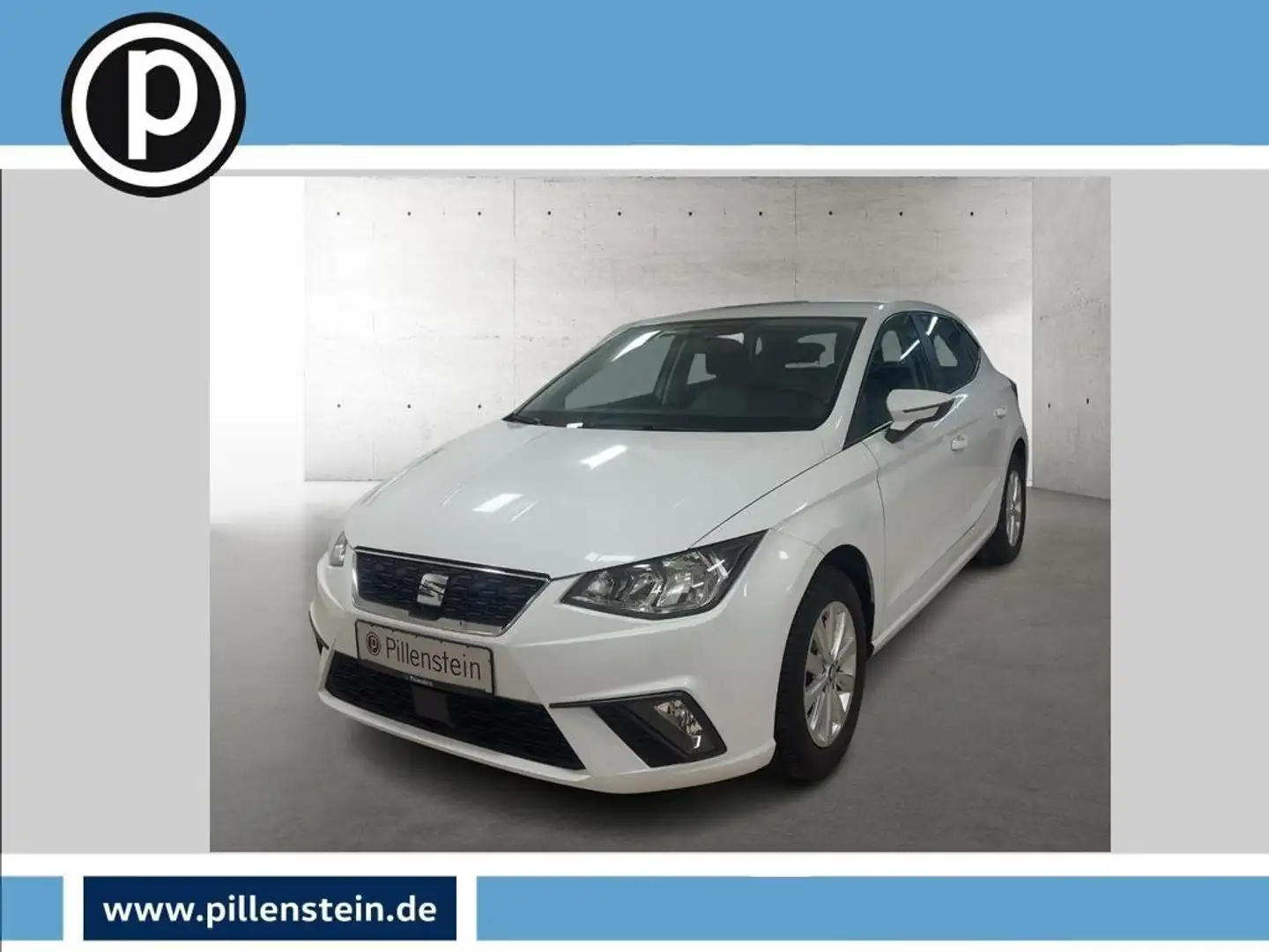 SEAT Ibiza STYLE 1.6 TDI NAVI KLIMA FRONT-ASSIST Blanc - 1