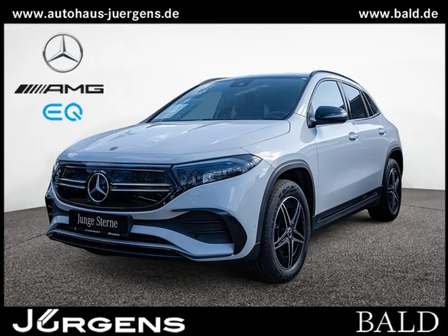Mercedes-Benz EQA 300 4M AMG-Sport/LED/Cam/Pano/AHK/Night/18' Bianco - 2
