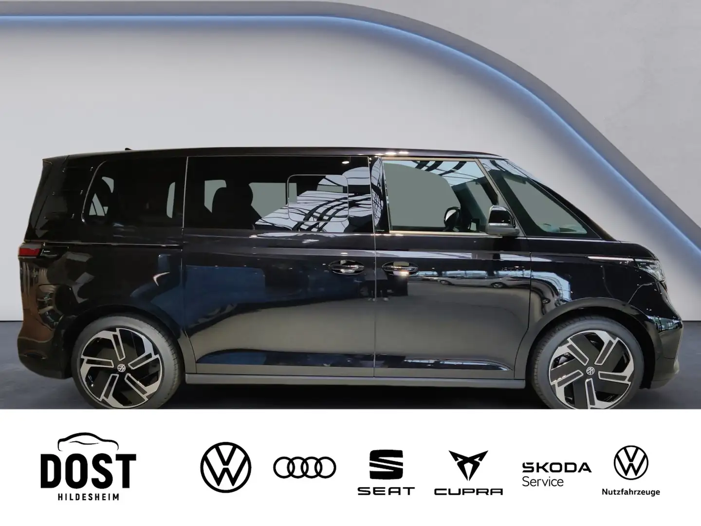Volkswagen ID. Buzz GTX 4MOTION LR 6 SITZER+AHK+MATRIX+NAVI Schwarz - 2