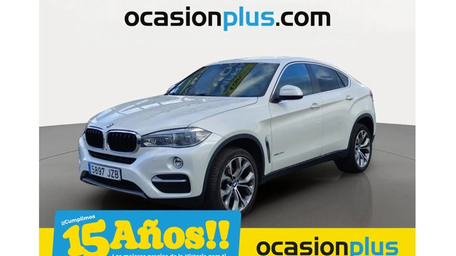 BMW X6 xDrive 30dA Blanc - 1