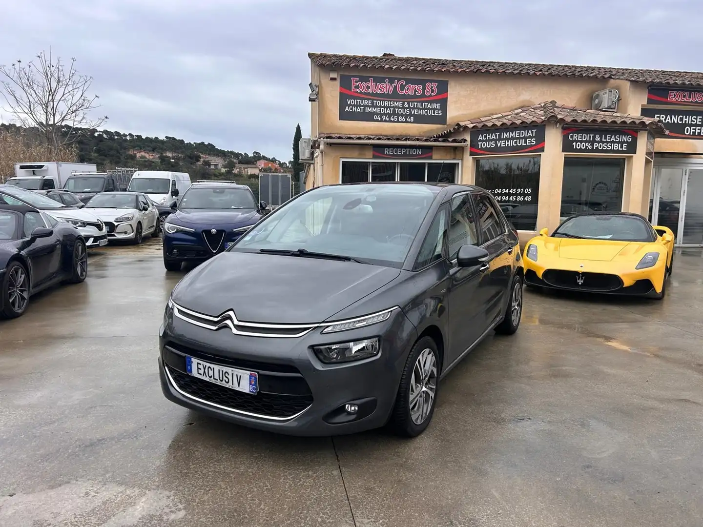 Citroen C4 Picasso THP 165CH EXCLUSIVE S\u0026S EAT6 Grau - 1