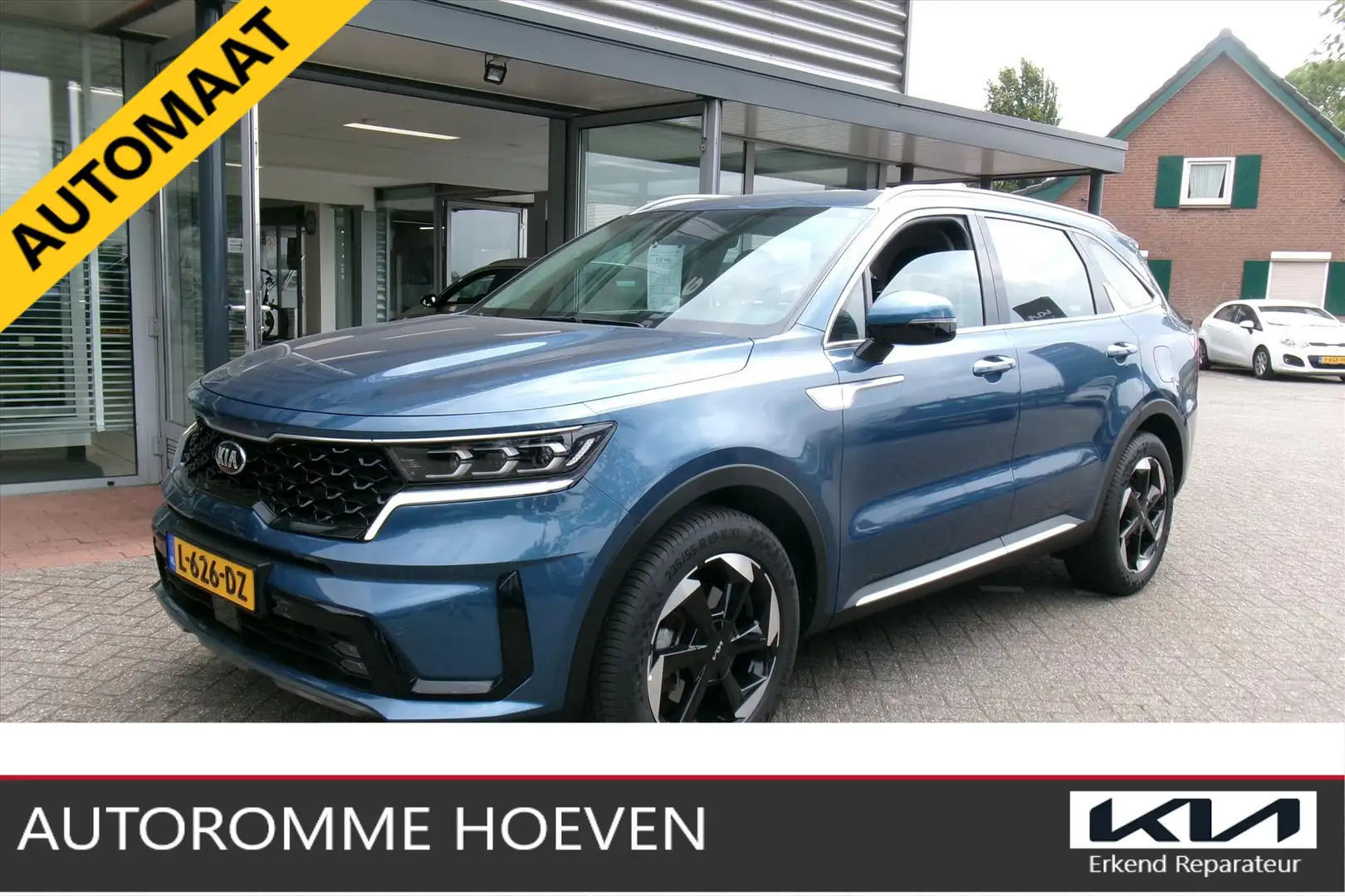 Kia Sorento 1.6 Turbo 230pk Hybrid Automaat 7-zitpl. DynamicLi Blauw - 1