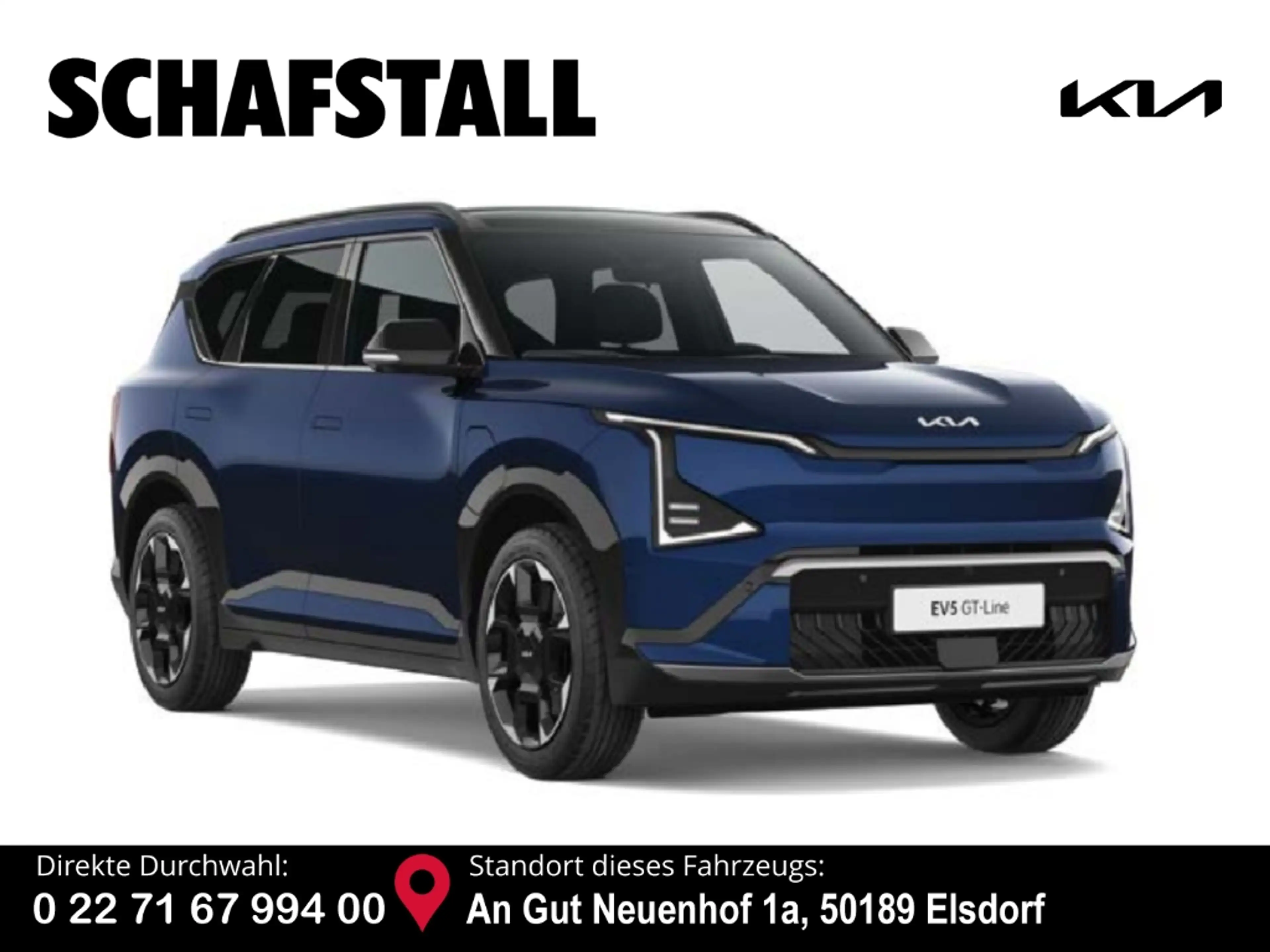 Kia EV5 81,4-kWh 2WD GTL Gewerbe Pano Drive November verfü