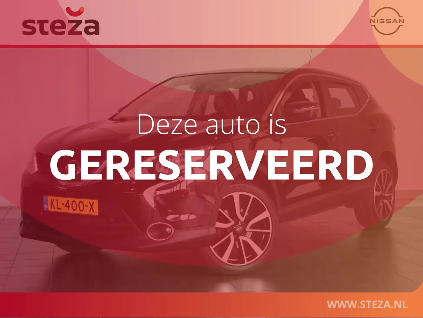 Nissan Qashqai 1.2 Visia | Parkeercamera | Lichtmetaal | Mauve - 1