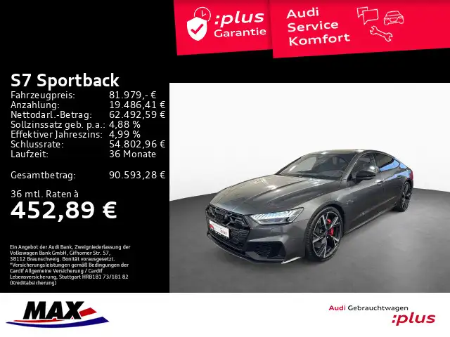 Audi S7 55 TDI QUATT AHK+MATRIX+PANO+KAMERA