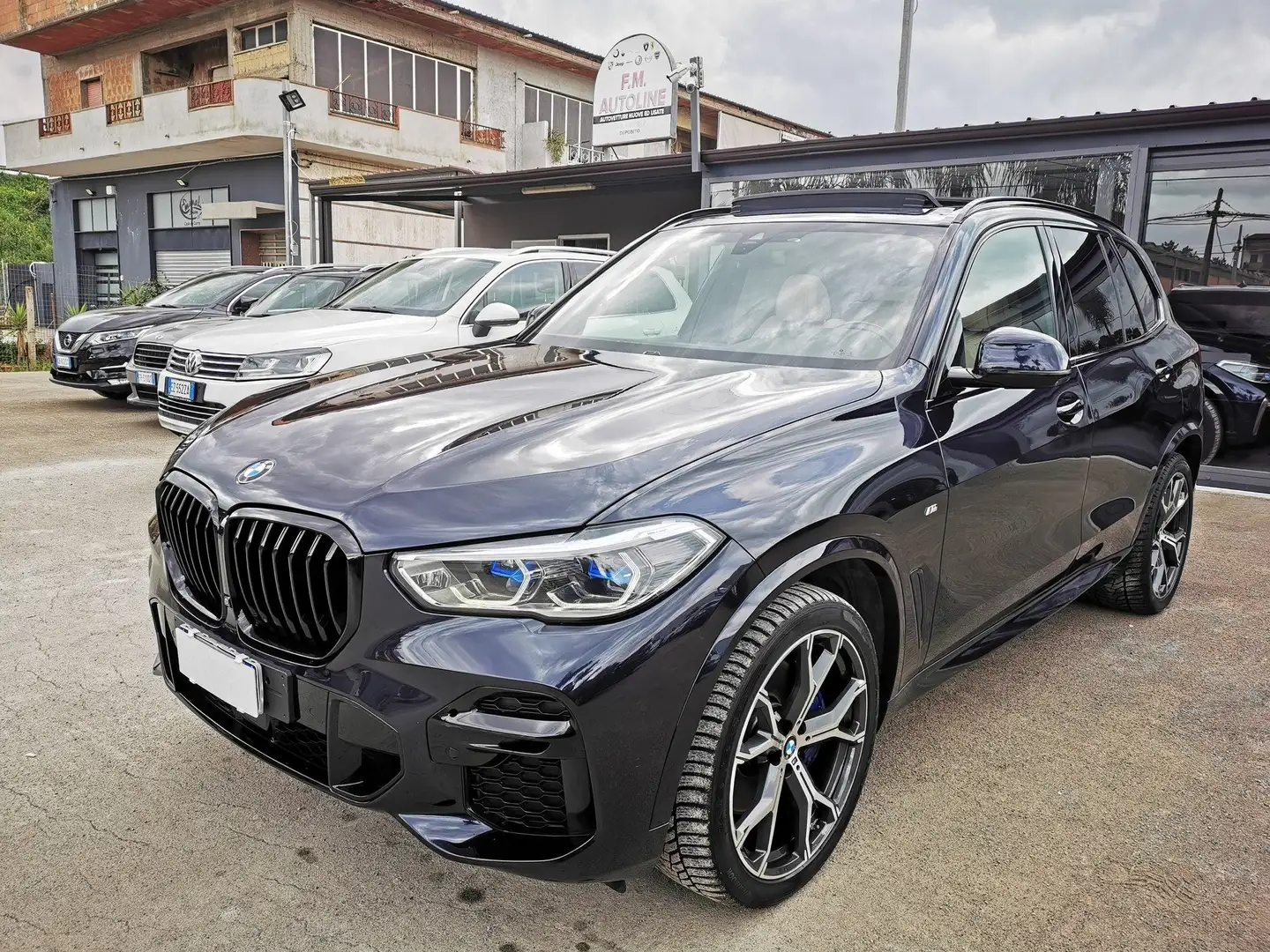 BMW X5 X5 G05  xdrive30d mhev 48V Msport auto Bleu - 1