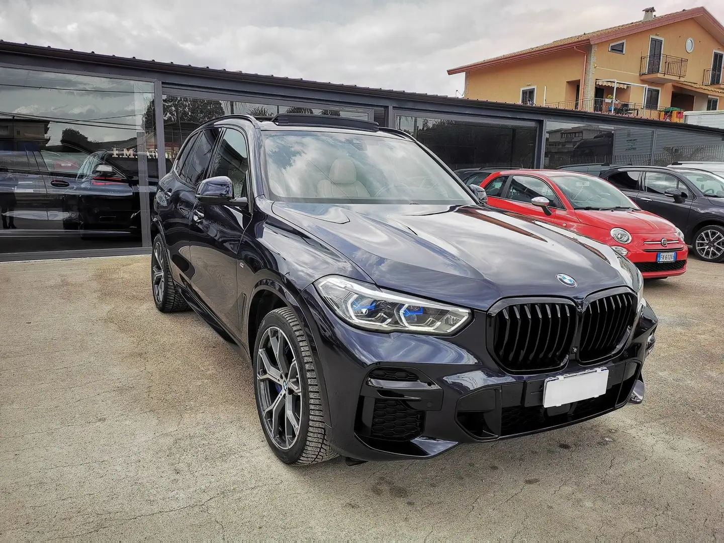 BMW X5 X5 G05  xdrive30d mhev 48V Msport auto Bleu - 2