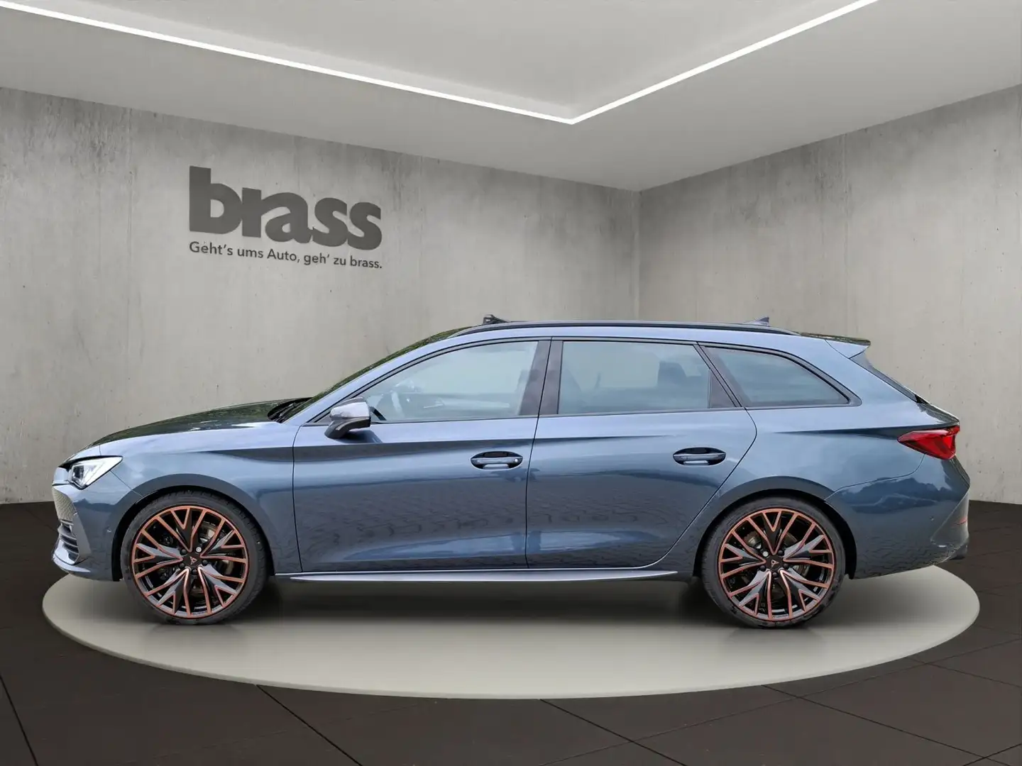 SEAT Leon Sportstourer 2.0TSI VZ 4Drive Panorama elek Gris - 2