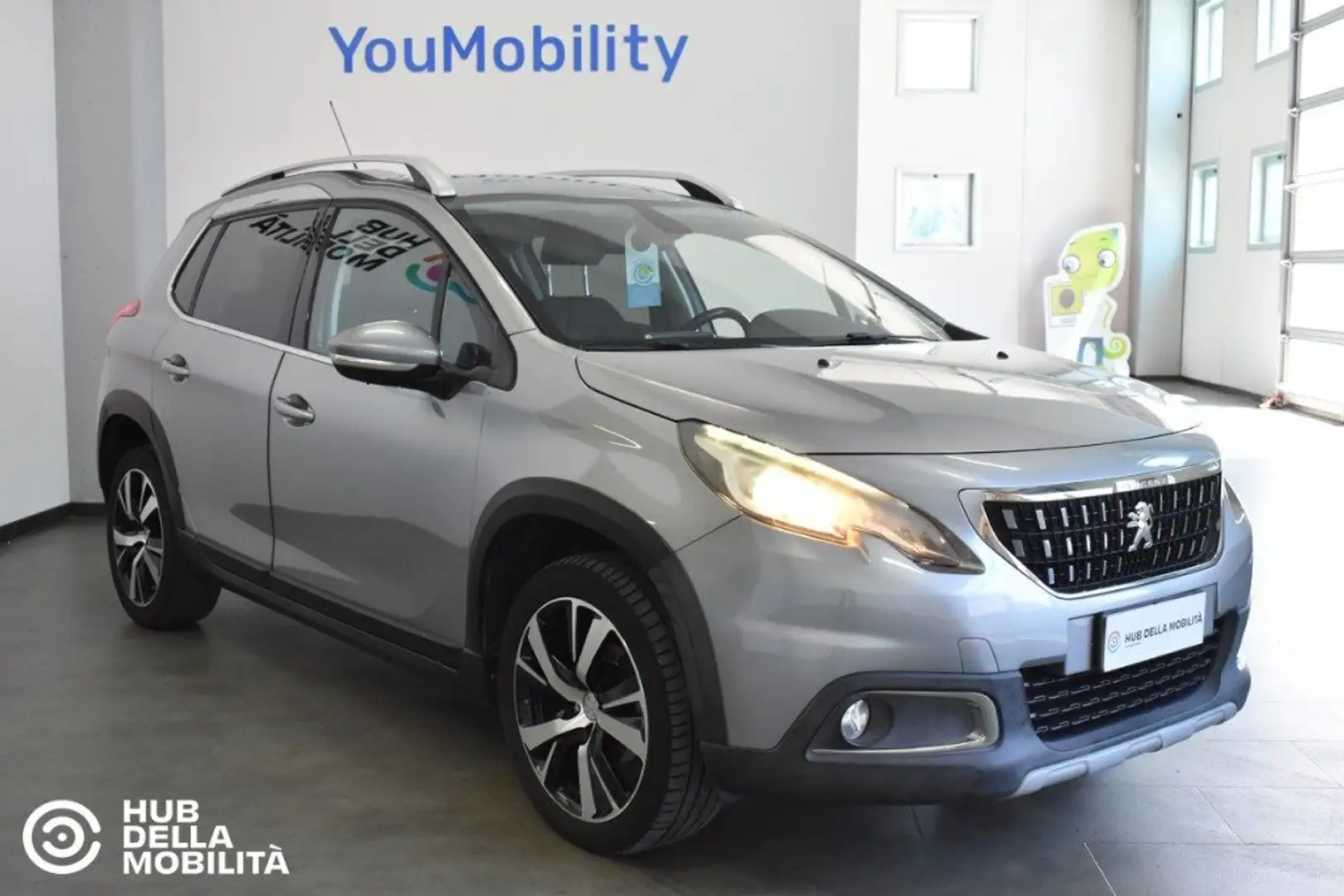 Peugeot 2008 BlueHDi 100 Allure Grigio - 2