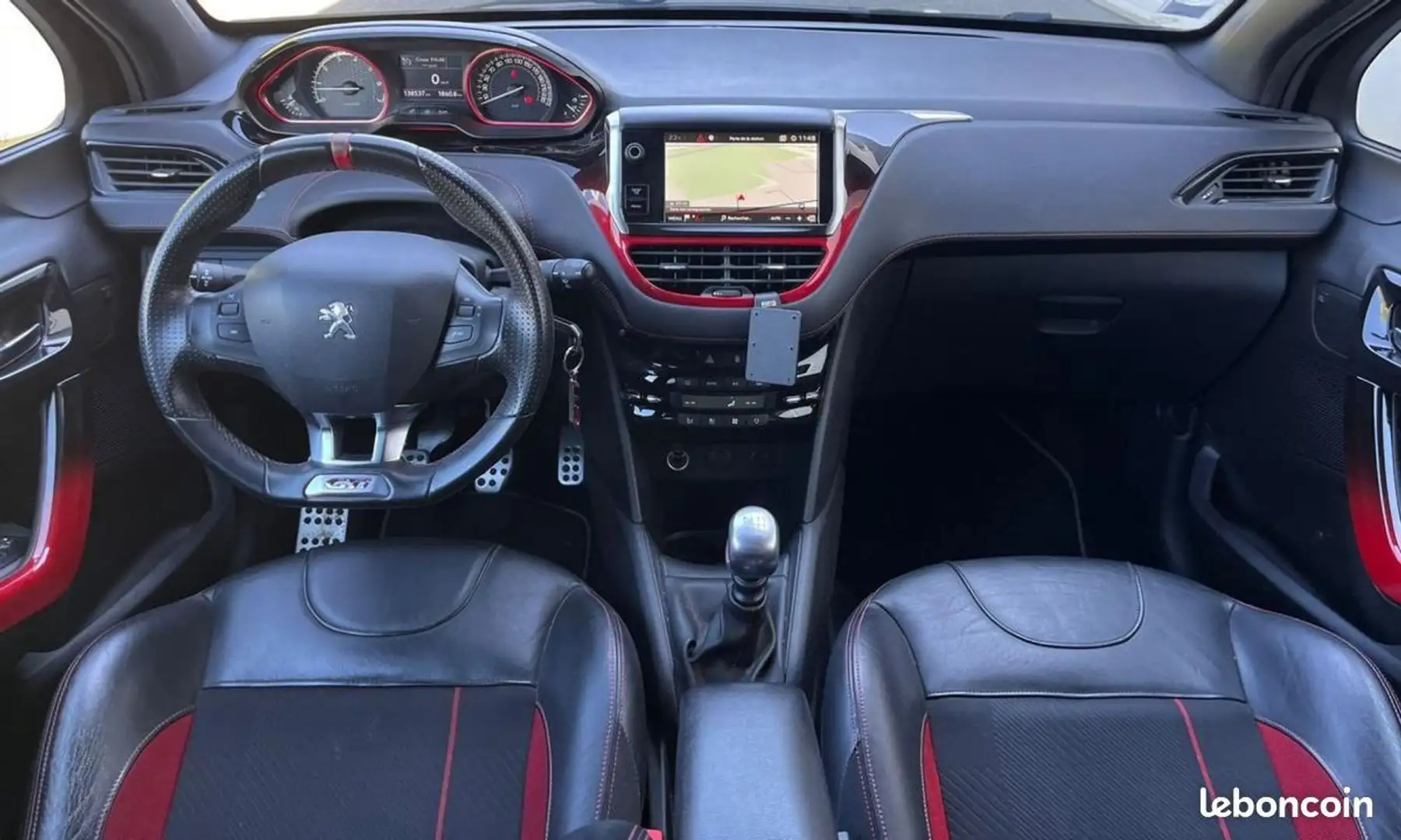 Peugeot 208 1.6 THP 200ch GTI SUIVI Noir - 2