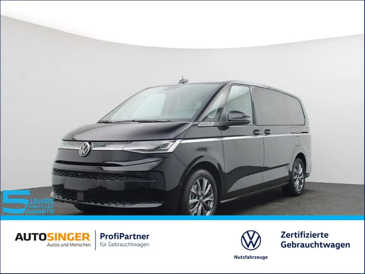 Volkswagen T7 Multivan Style eHybrid LANG LÜ 4M 7S *AHK*ACC Schwarz - 1