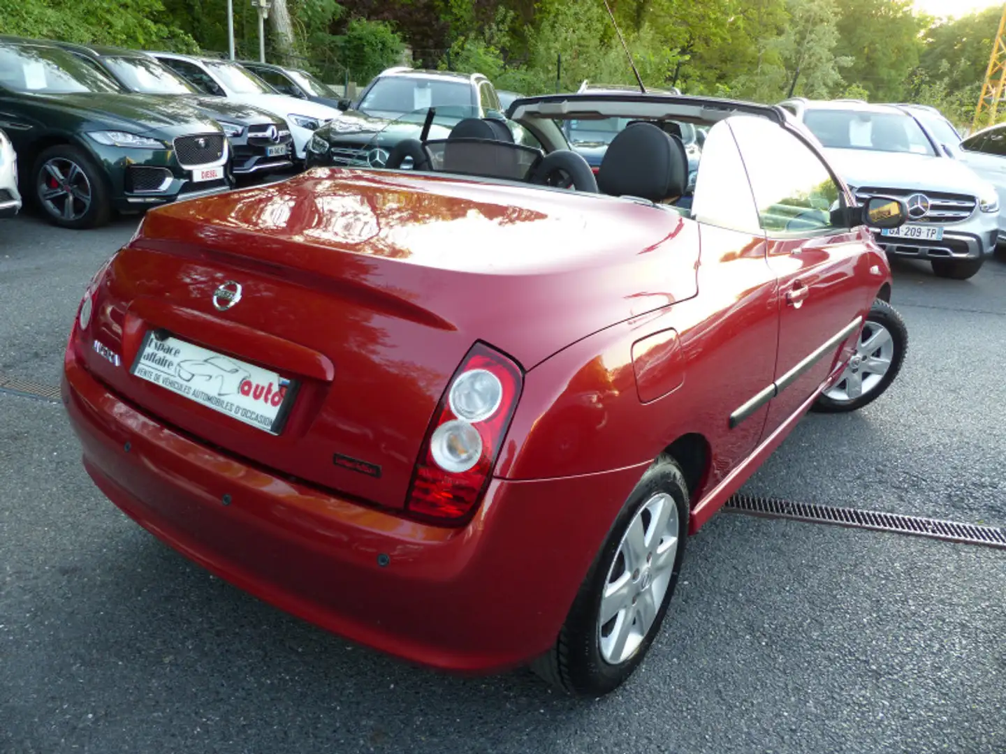 Nissan Micra 1.6 110CH SPICY BVA Rouge - 2