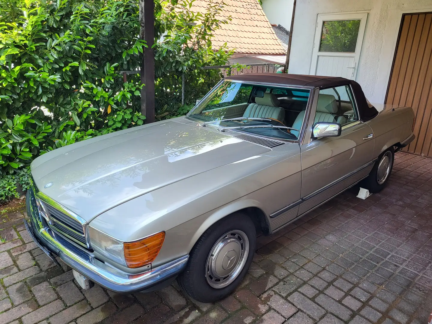 Mercedes-Benz SL 280 Cabrio Oldtimer - H Kennzeichen Beige - 2