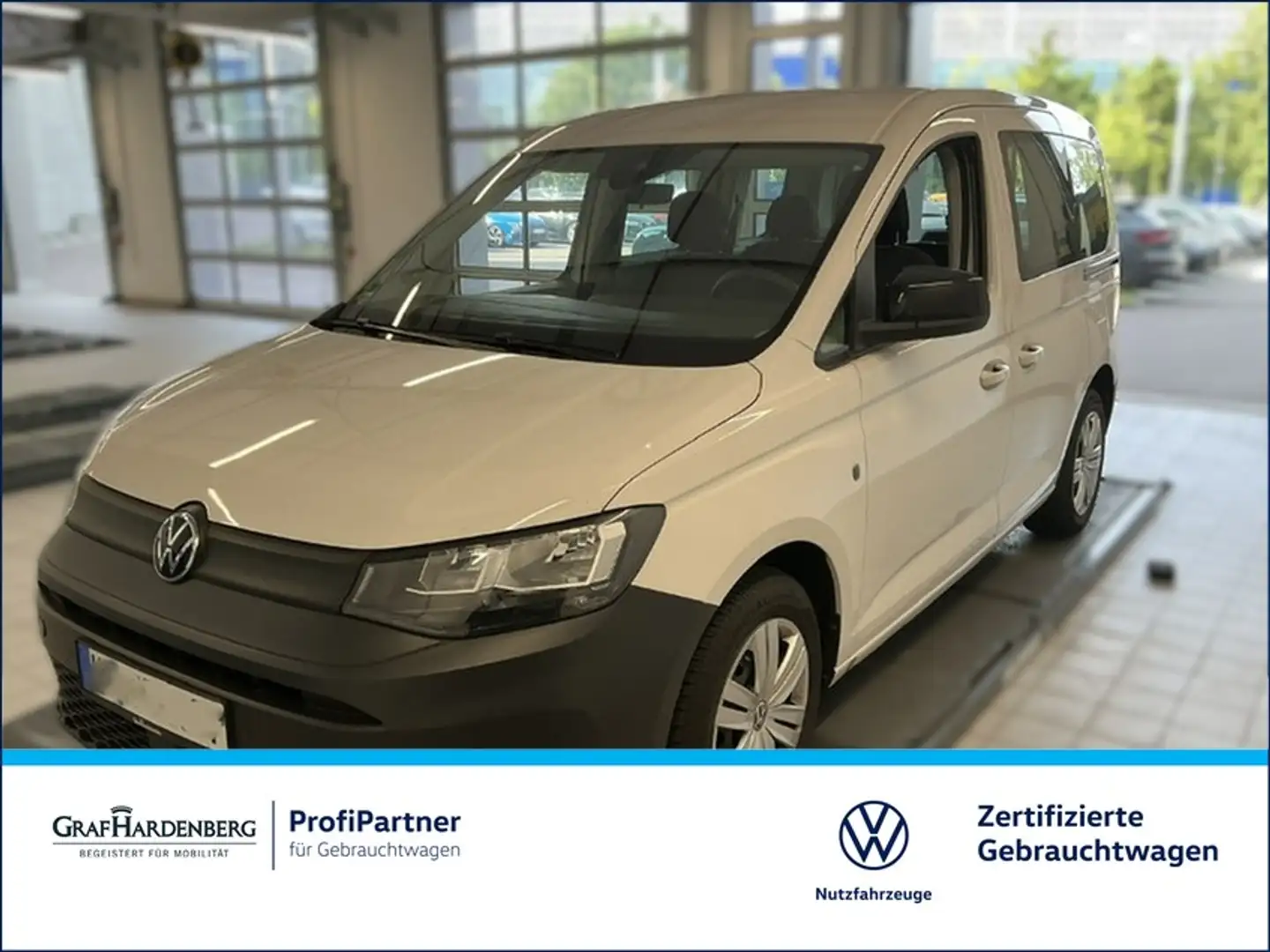 Volkswagen Caddy 2.0 TDI Einparkhilfe DAB+ Weiß - 1