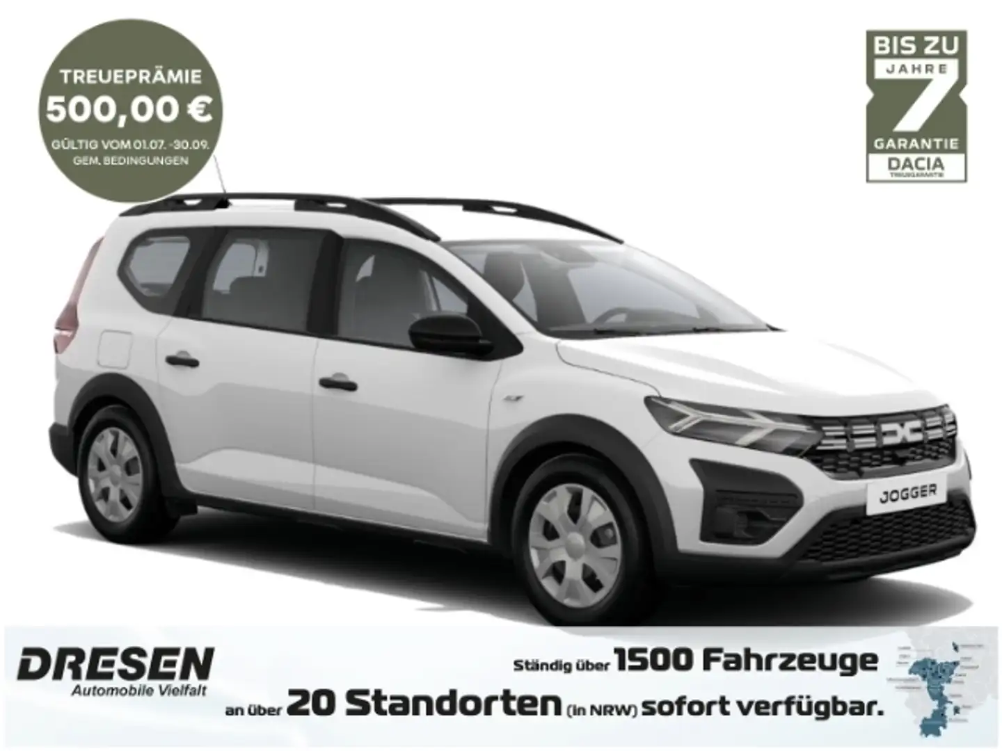 Dacia Jogger Essential Eco-G 100 *BESTELLFAHRZEUG*Klima*LED*Tem Blanc - 1