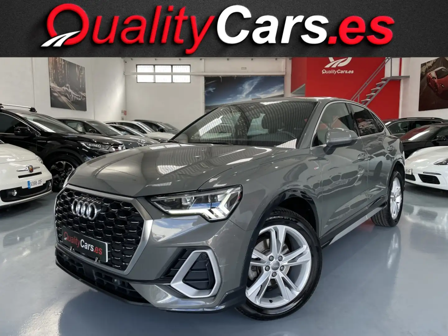 Audi Q3 Sportback 35 TFSI S line Gris - 1