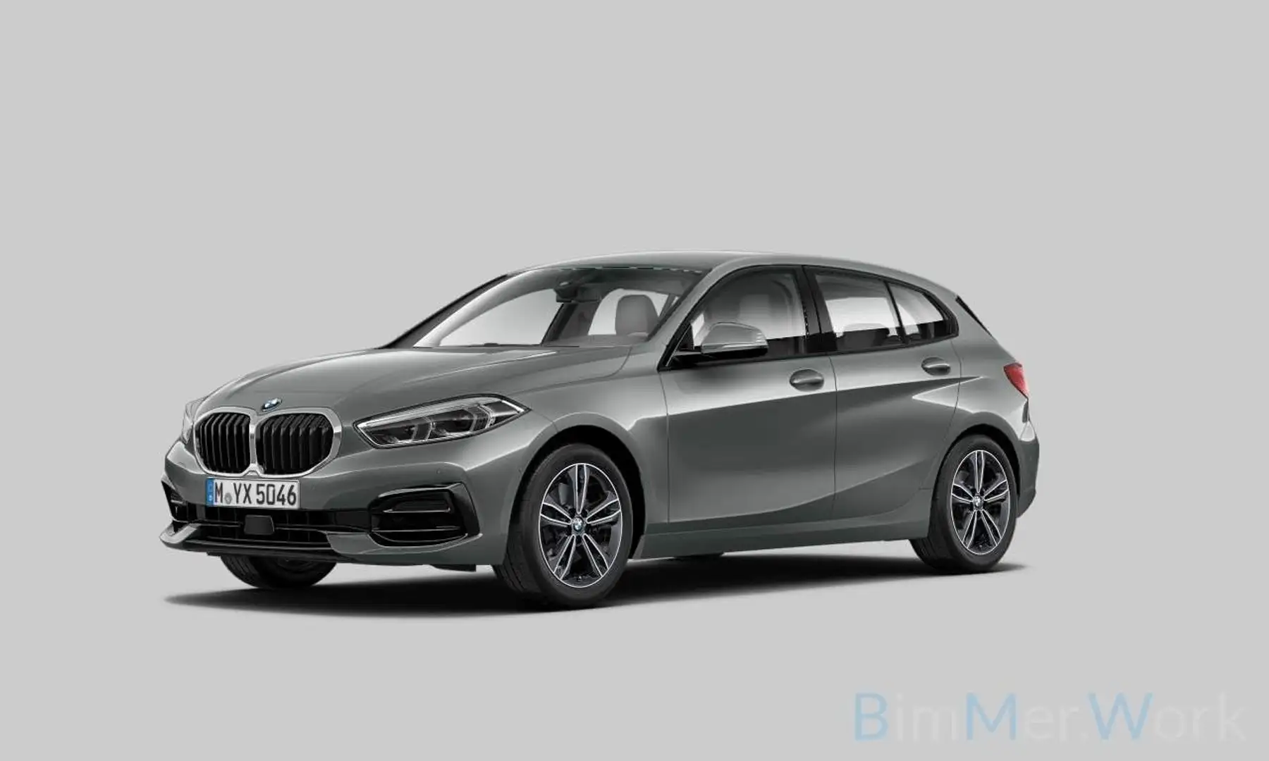 BMW 118 i Sport Line Aut. KAMERA Komfortzug. Hi-Fi Grau - 1