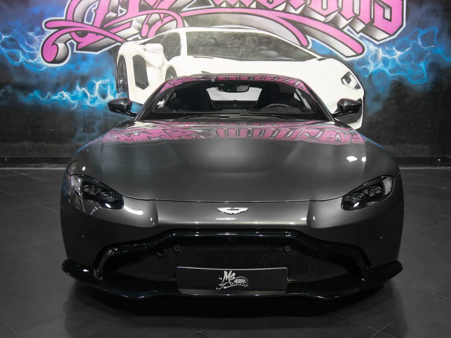 Aston Martin Vantage Coupé  V8 510 ch BVA8 Gris - 2