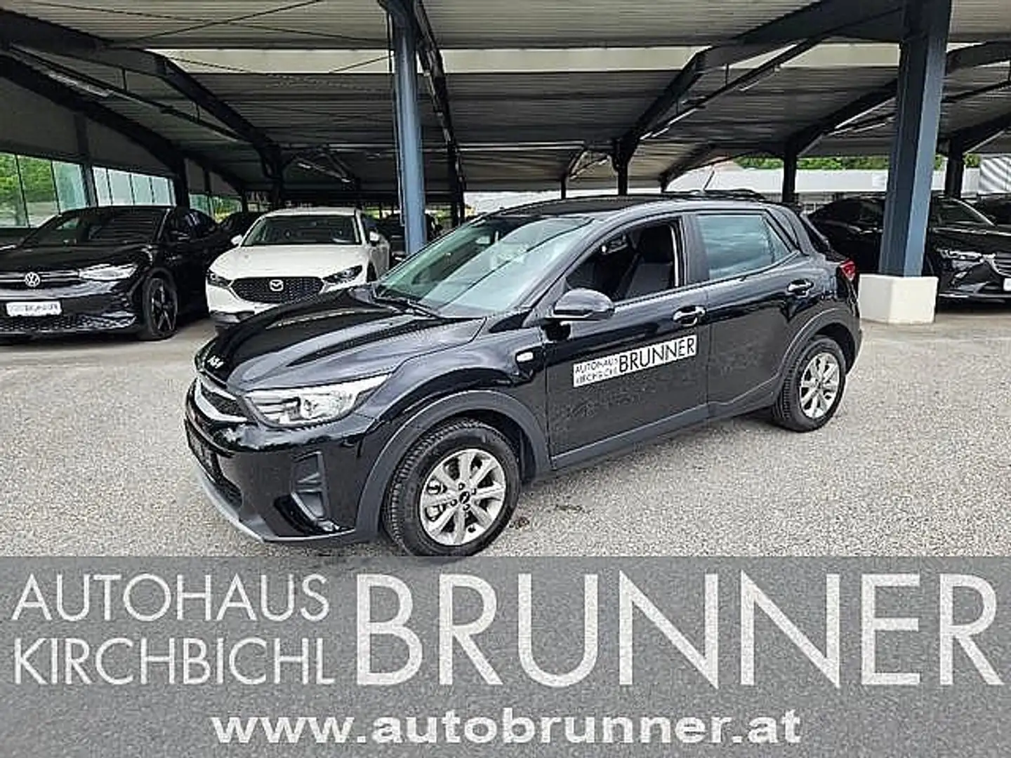 Kia Stonic 1,0 TGDI GPF ISG Titan Zwart - 1