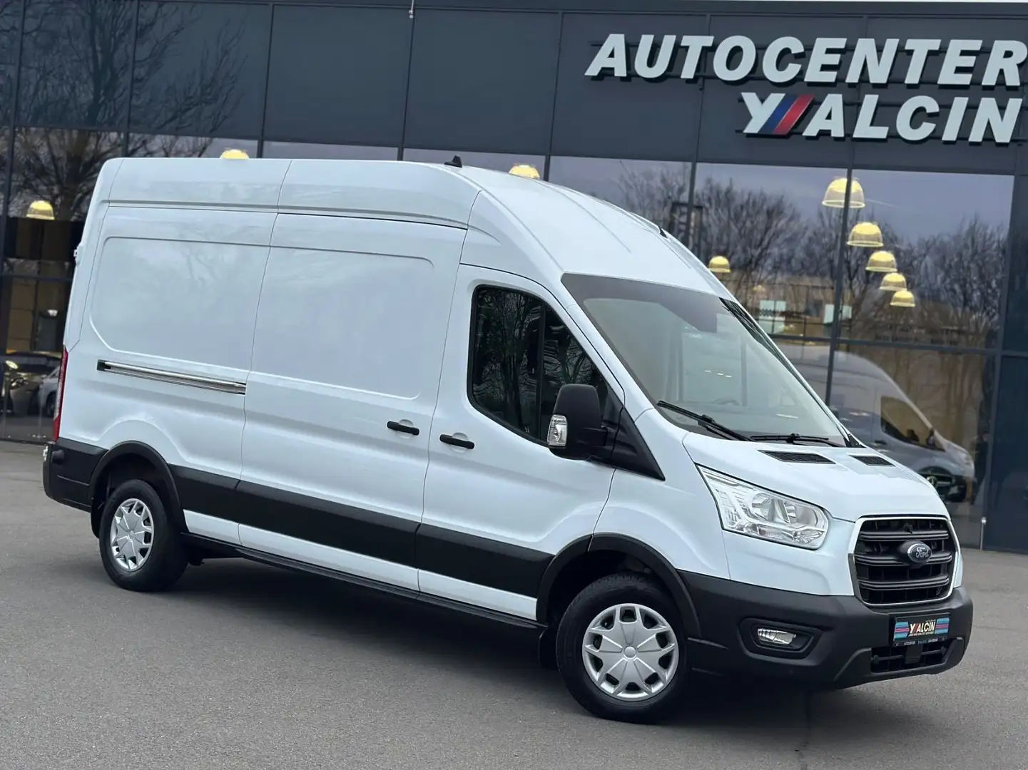Ford Transit Kasten 350 L3 1.HAND/KLIMA/R-CAM/EFH/MFL Weiß - 1