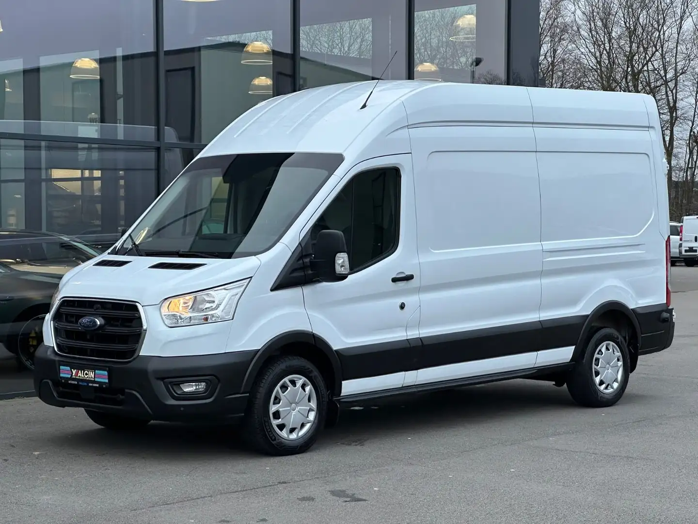 Ford Transit Kasten 350 L3 1.HAND/KLIMA/R-CAM/EFH/MFL Weiß - 2