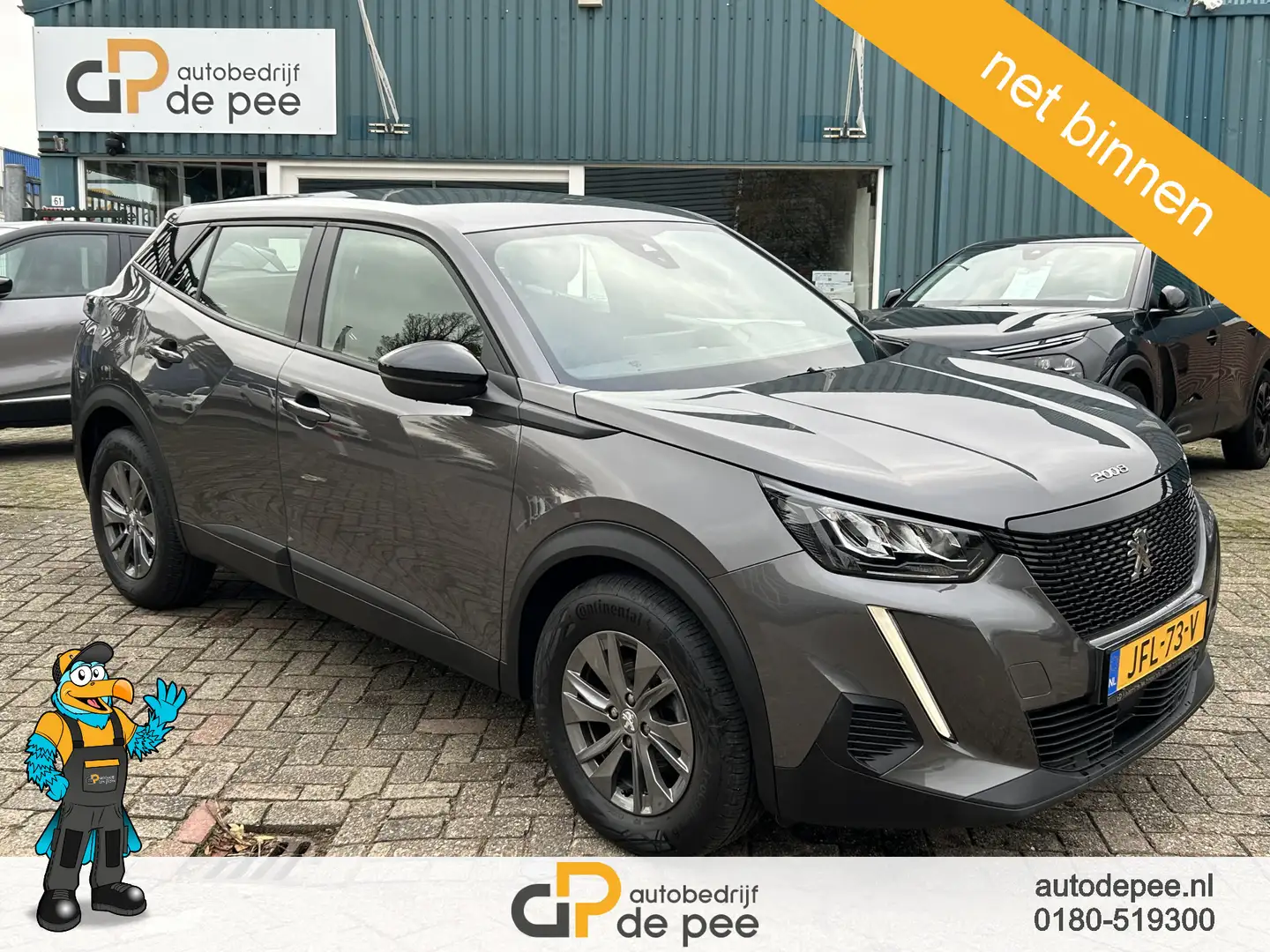 Peugeot 2008 1.2 PureTech Allure GARANTIE/131PK/CARPLAY/CAMERA/ Gris - 1