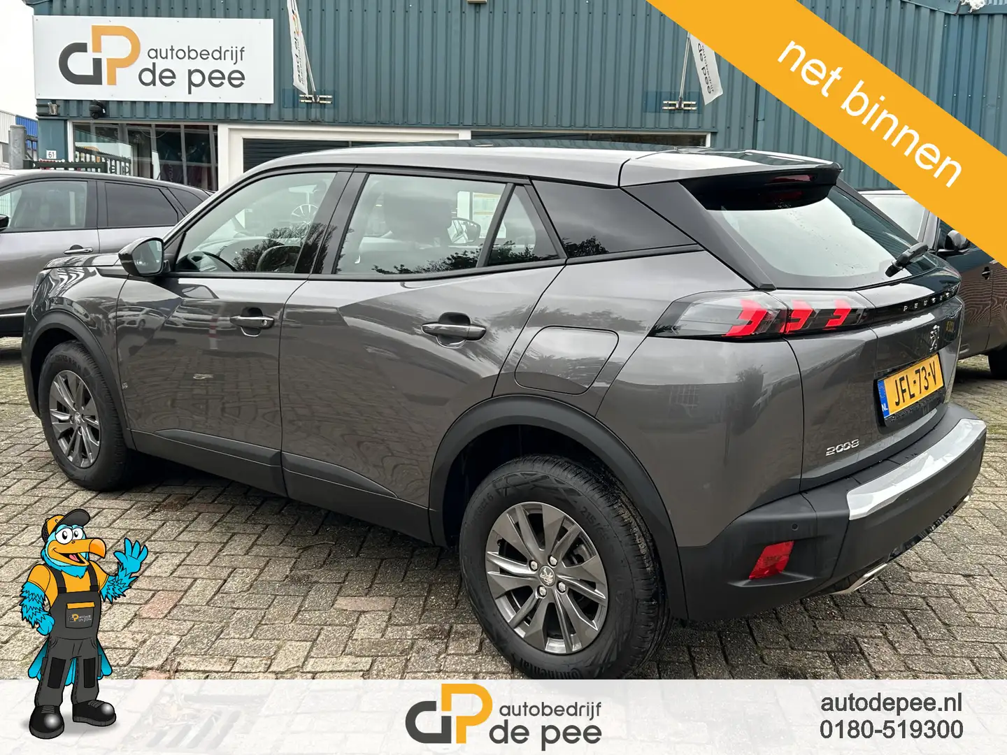 Peugeot 2008 1.2 PureTech Allure GARANTIE/131PK/CARPLAY/CAMERA/ Gris - 2