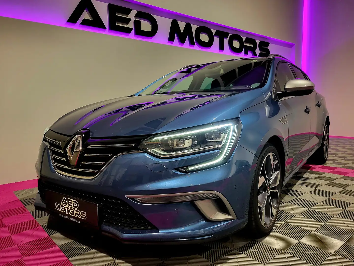 Renault Megane GT-Line *Panno* wenig km Blau - 1
