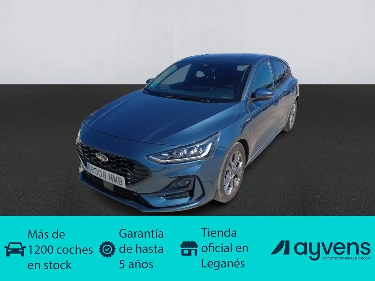 Ford Focus 1.0 Ecoboost MHEV ST-Line X 125 Azul - 1