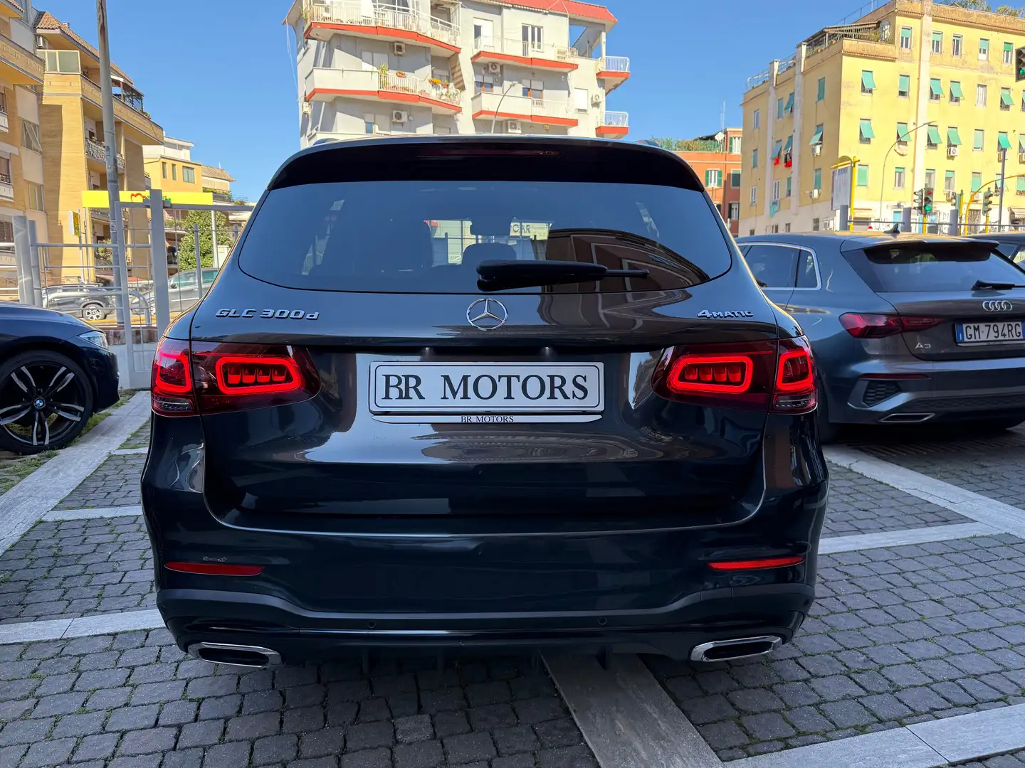 Mercedes-Benz GLC 300 d Premium Plus AMG +Night Pack-TETTO-Multibeam LED Grigio - 2