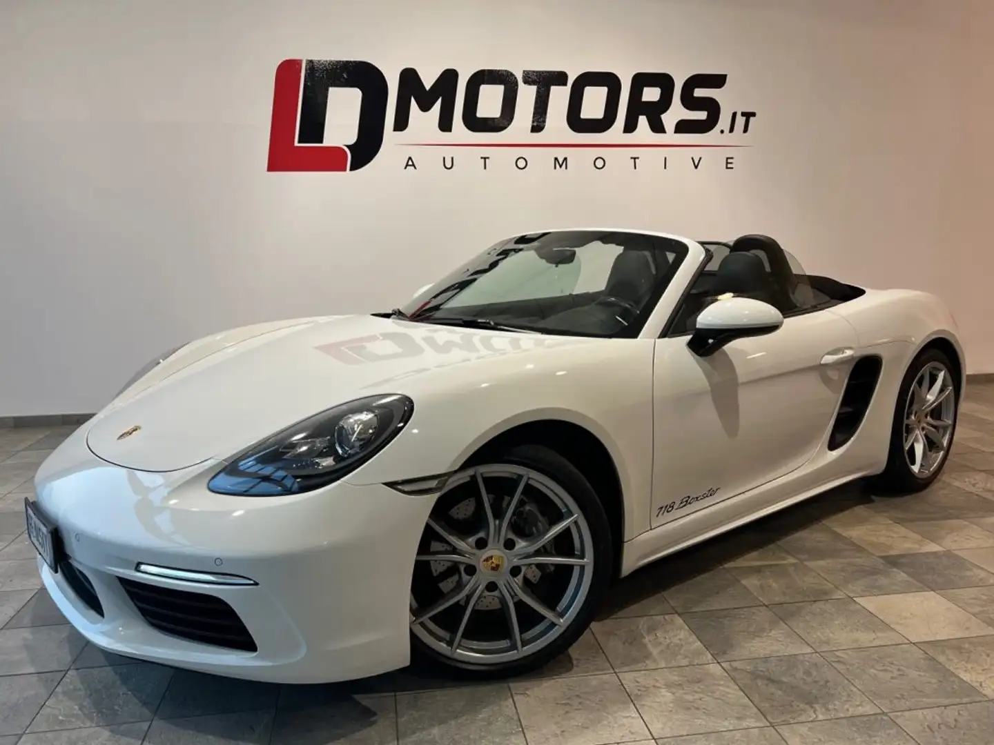 Porsche Boxster 718 2.0 PDK Weiß - 1