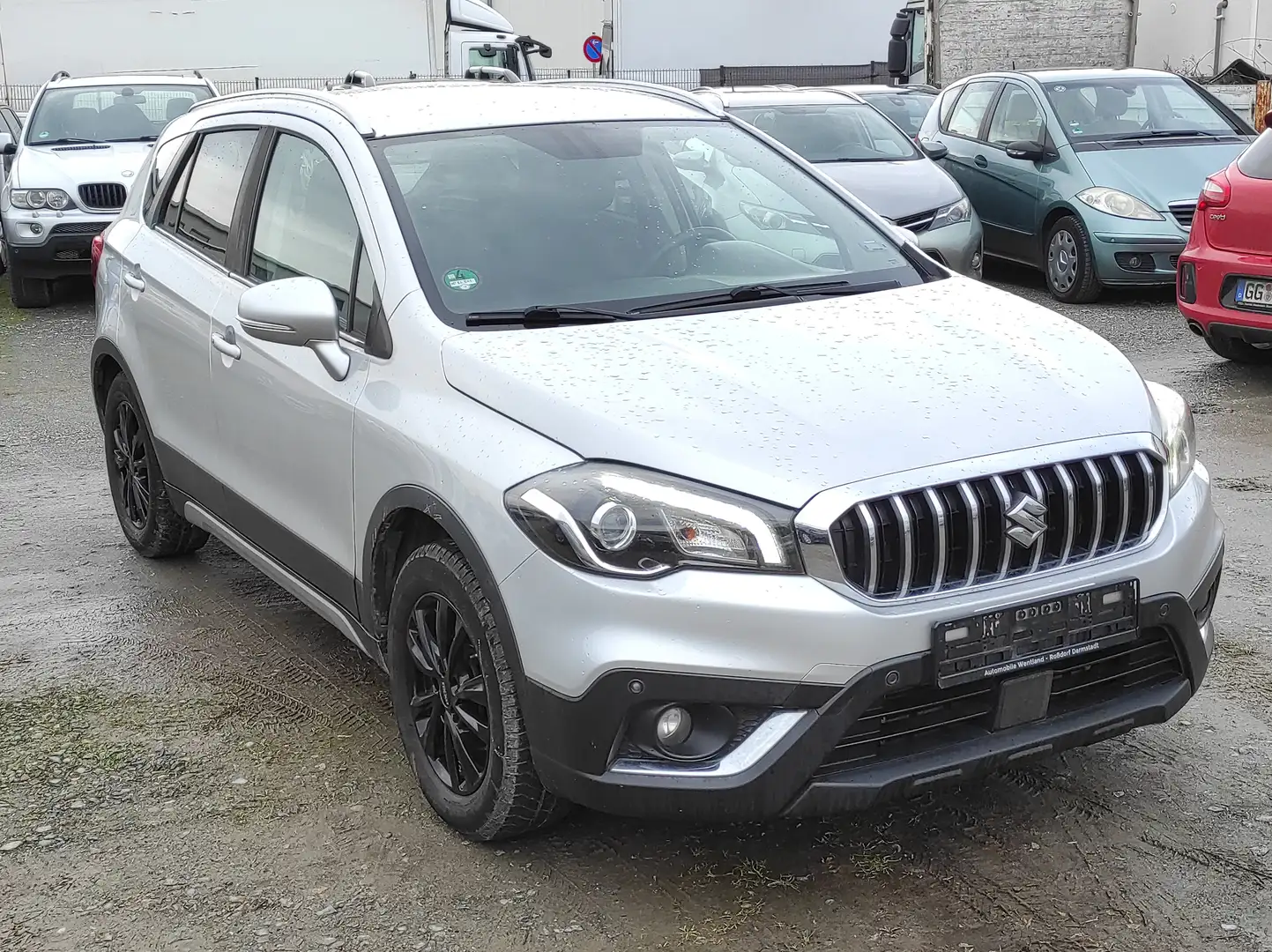 Suzuki SX4 S-Cross 1.0 EURO-6 KAMERA XENON SHZ PDC TEMP KLIMA 8-ALU Grau - 1