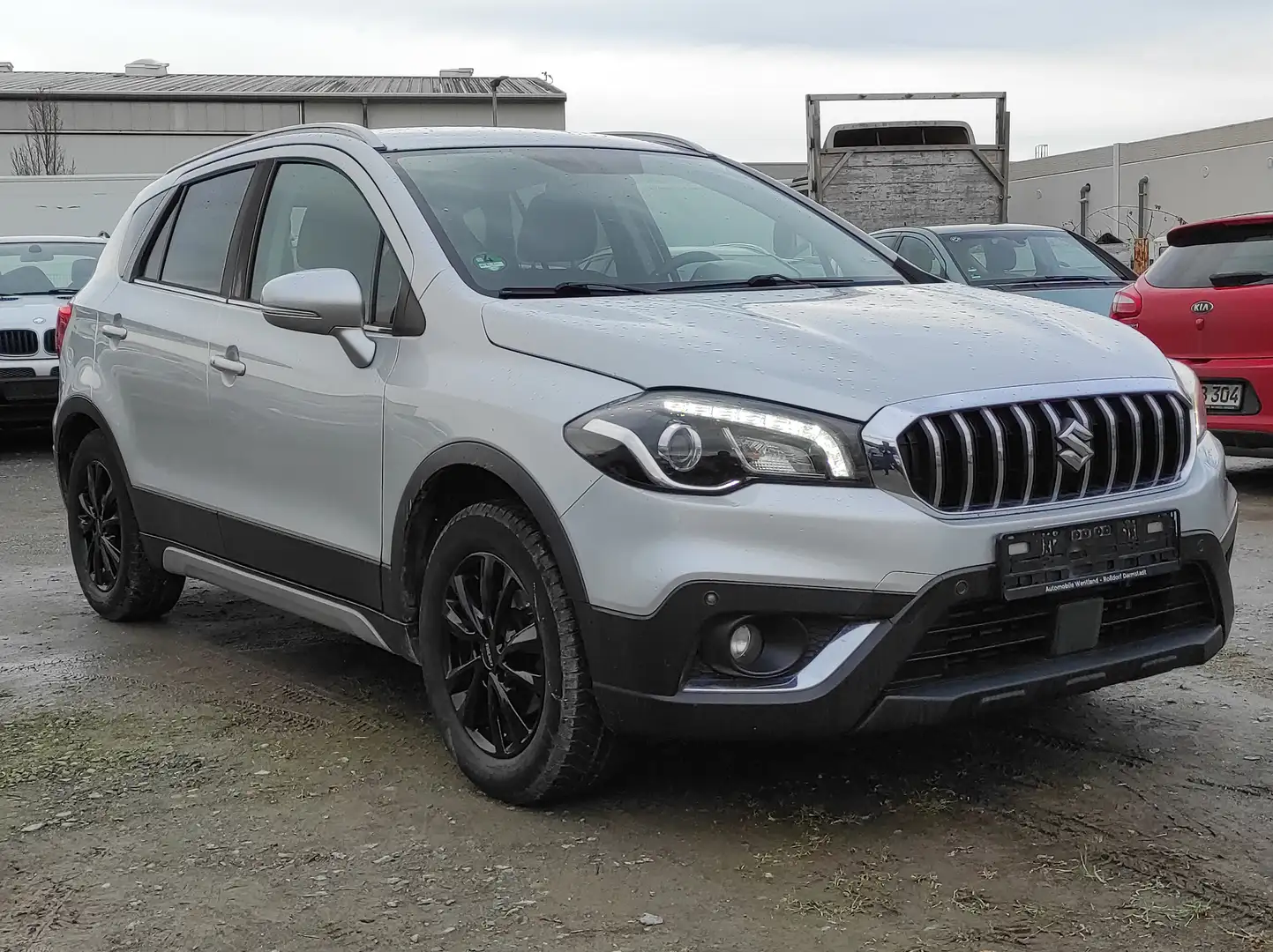 Suzuki SX4 S-Cross 1.0 EURO-6 KAMERA XENON SHZ PDC TEMP KLIMA 8-ALU Grau - 2