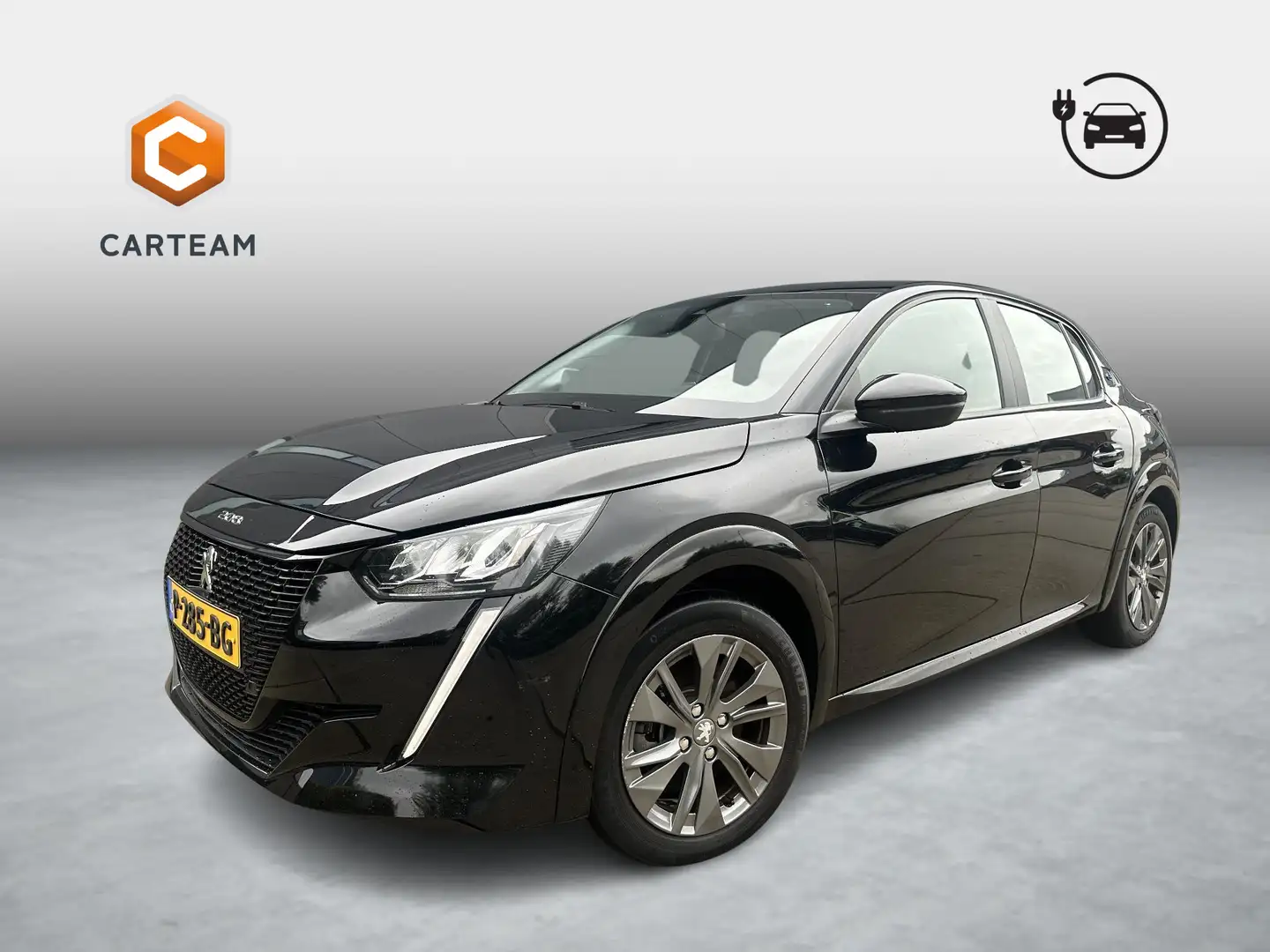 Peugeot e-208 EV Active Pack 50 kWh | Carplay | full LED | Cruis Zwart - 1