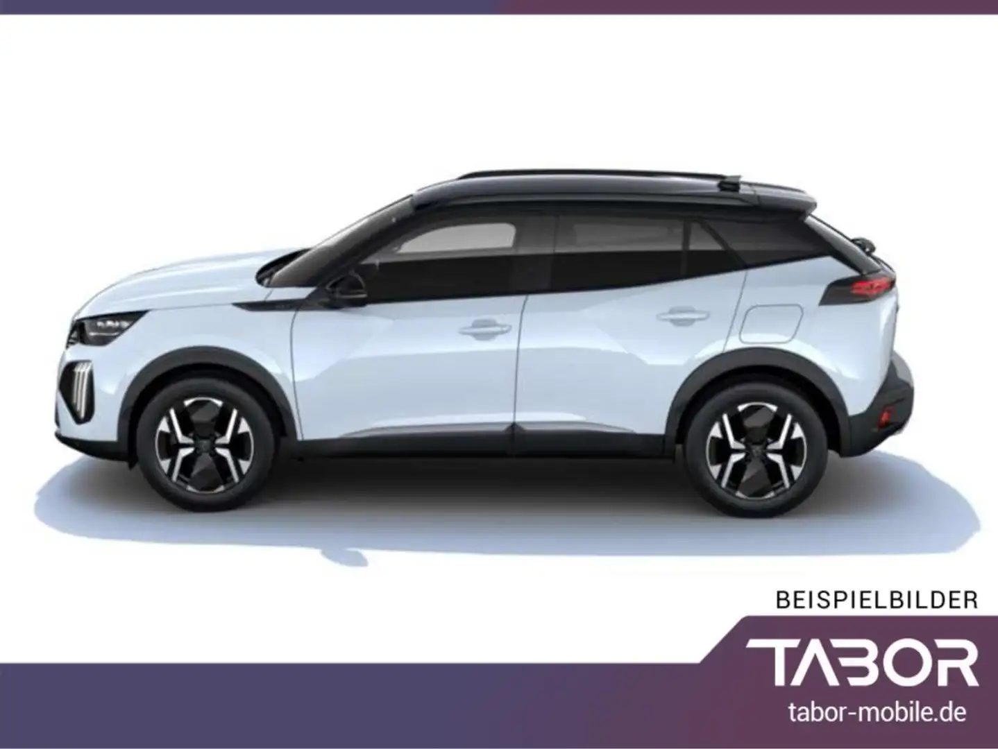 Peugeot 2008 MHEV 145 DSC6 GT Alcantara ACC 360° Nav 17Z Weiß - 2