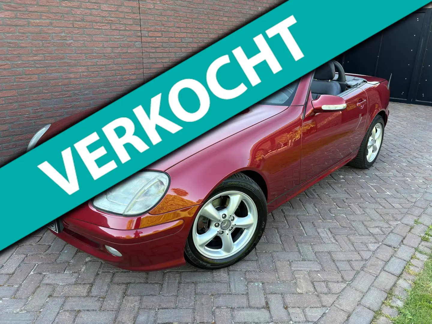 Mercedes-Benz SLK 200 K. 1e Eigenaar Zeer Mooi! Rouge - 1