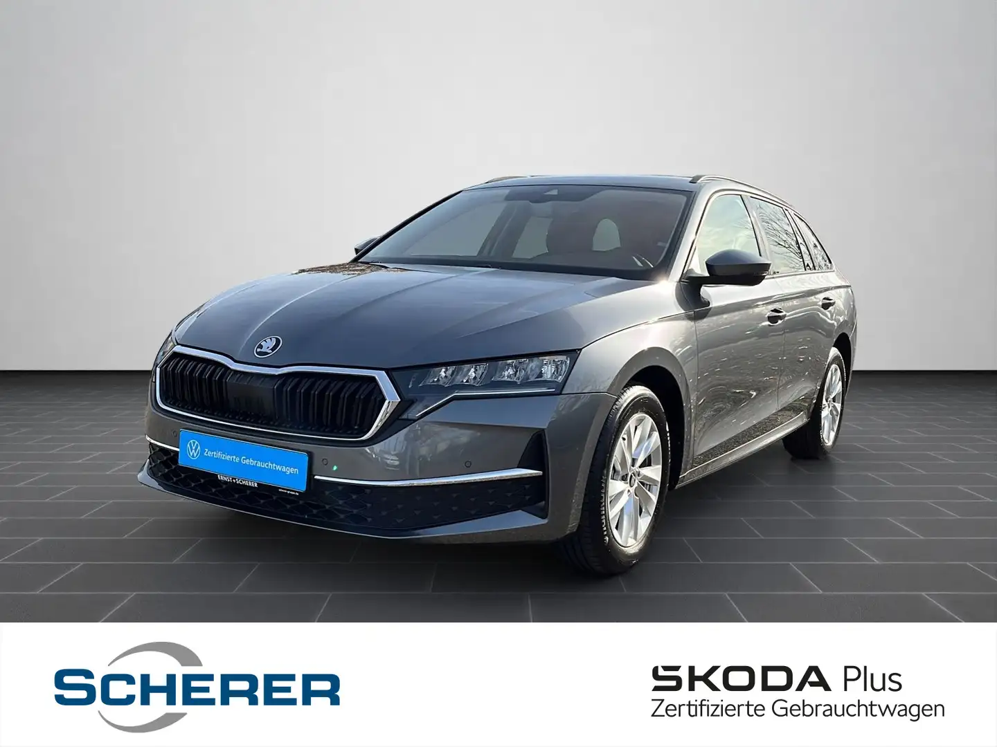 Skoda Octavia Combi 1.5 eTSI DSG Selection LED+ACC+Kam Grau - 1