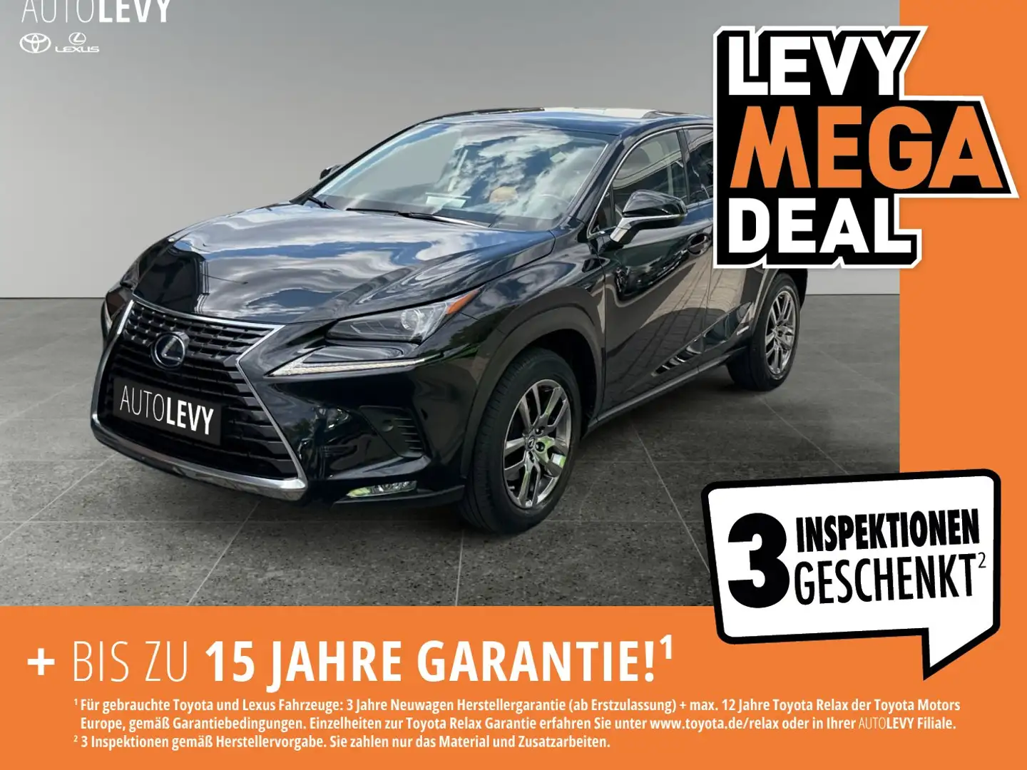Lexus NX 300h E-Four Executive Line PANO/NAVI Schwarz - 1