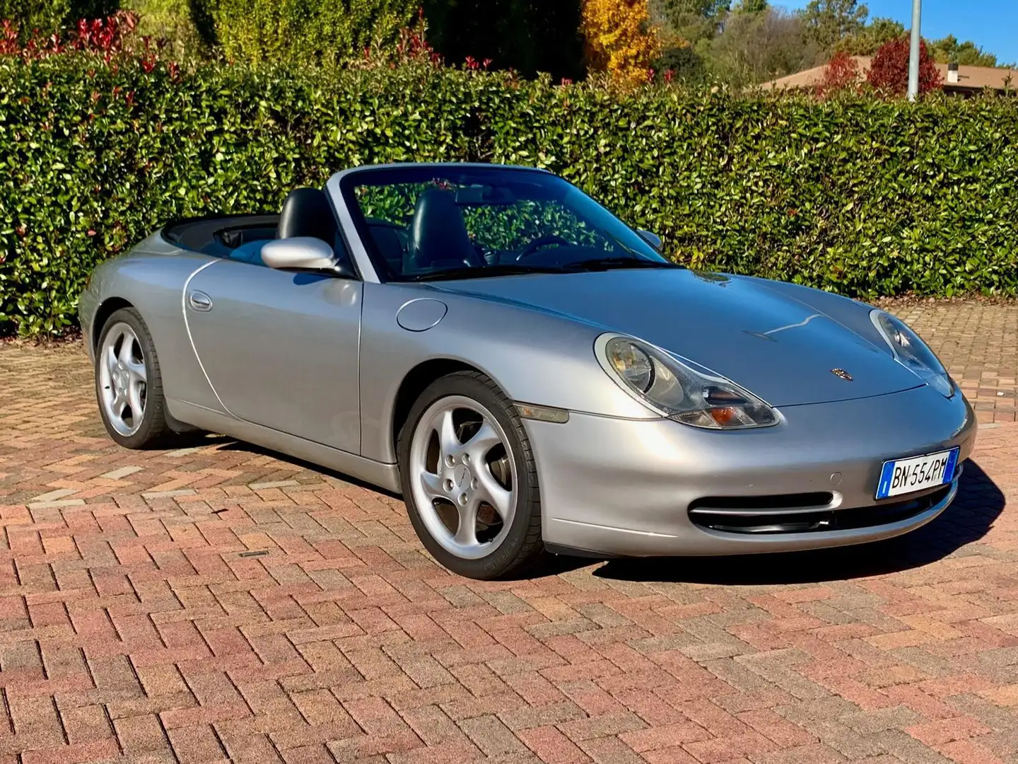 Porsche 911 996 Cabrio 3.4 Carrera 4  hard top- Asi-Manuale Argento - 2