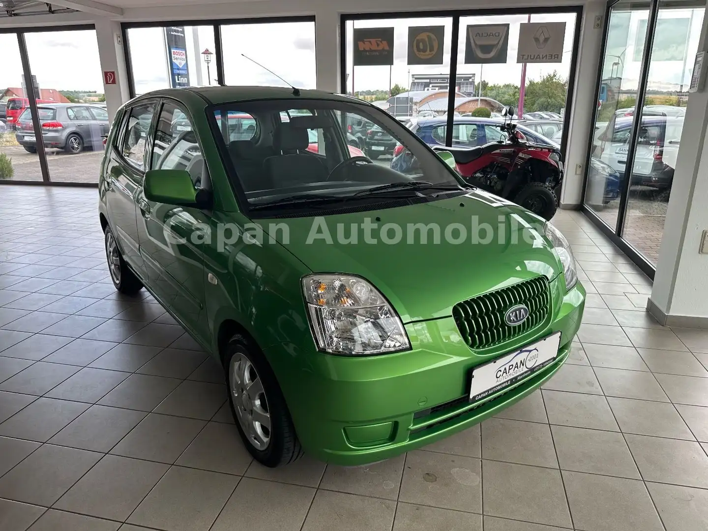 Kia Picanto 1.1 EX Klima/ZR.Gewechselt/Alu Grün - 1