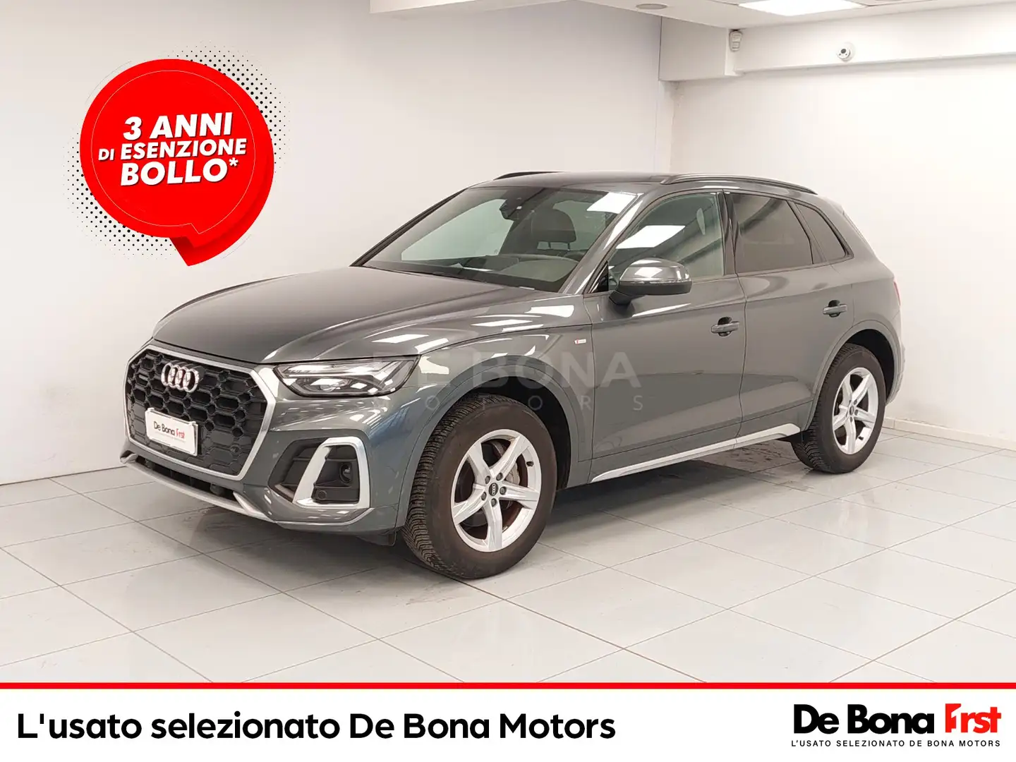 Audi Q5 40 2.0 tdi mhev 12v s line quattro s-tronic Grigio - 1