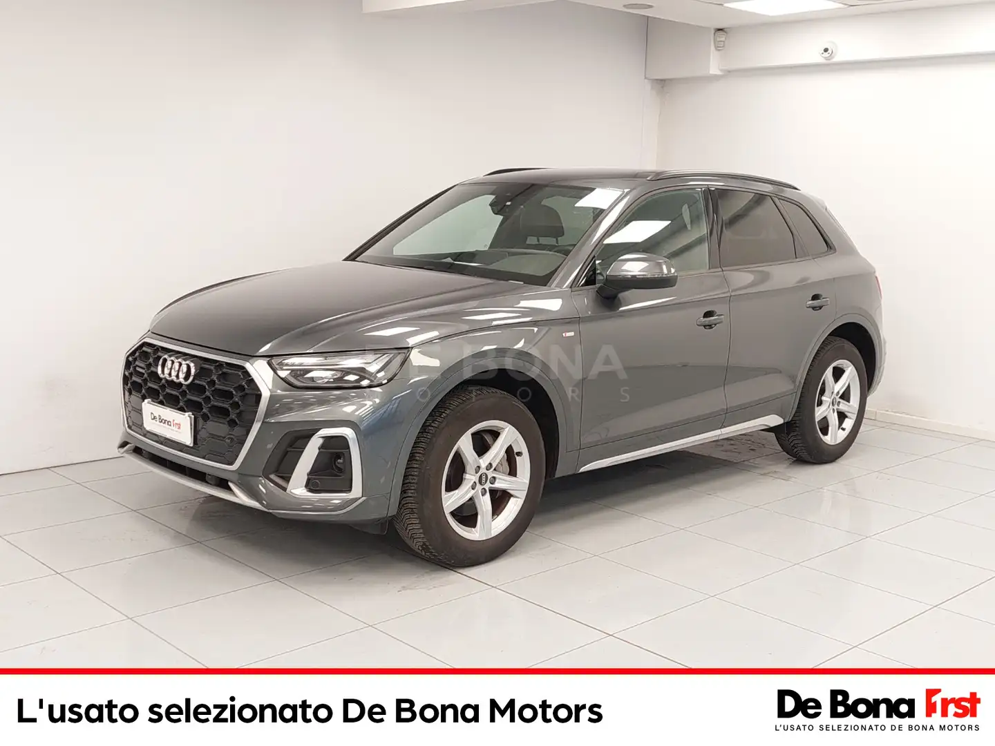 Audi Q5 40 2.0 tdi mhev 12v s line quattro s-tronic Grigio - 2