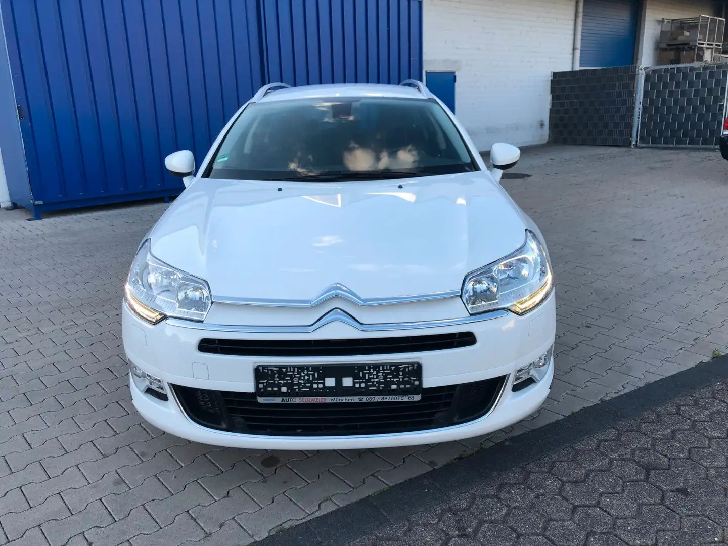 Citroen C5 Tourer Business Class.2 Hand.Top.Euro5 Blanco - 1